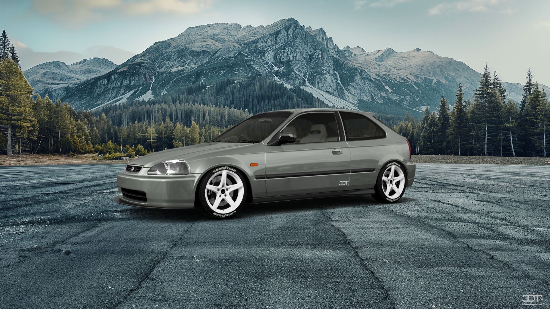Honda Civic 3 Door Hatchback 1997 tuning
