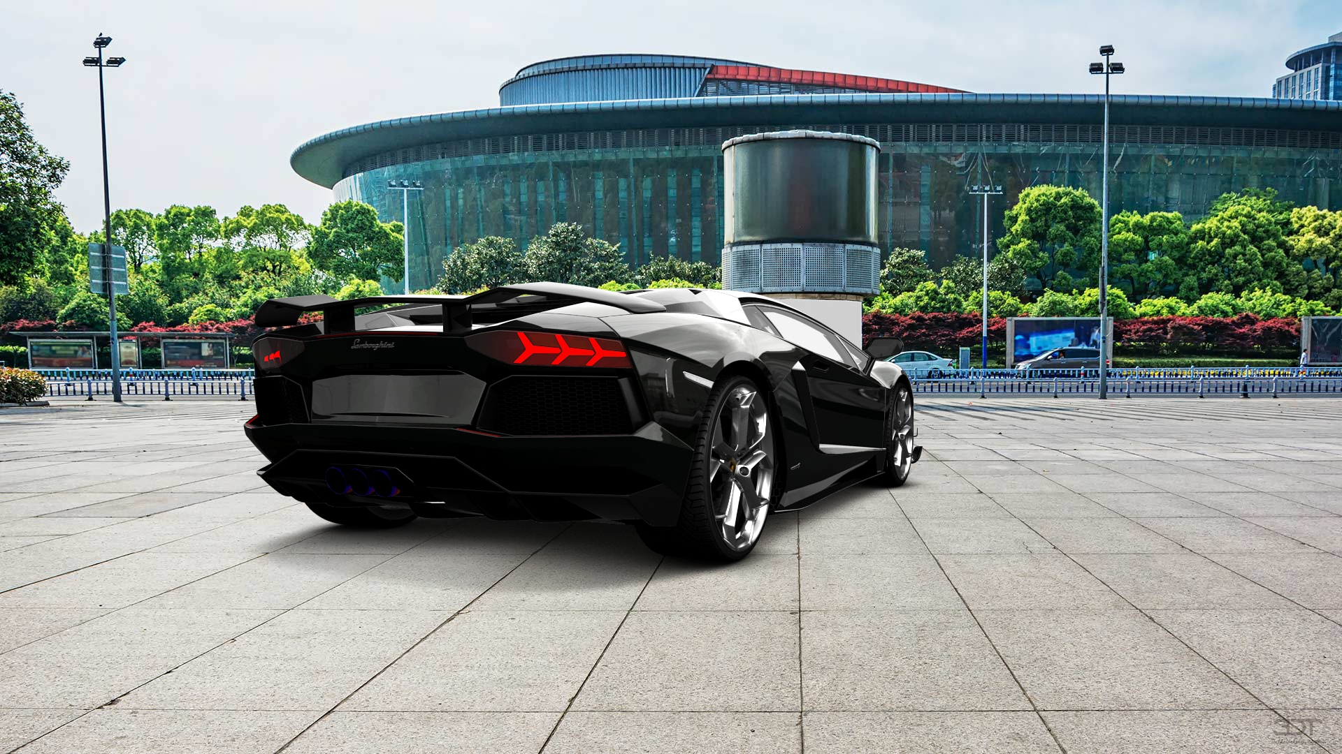 Lamborghini Aventador 2 Door Coupe 2012 tuning