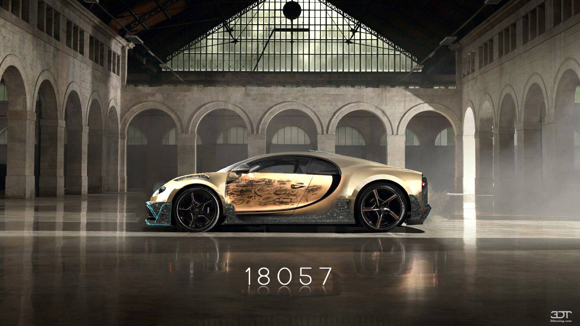 Bugatti Chiron 2 Door Coupe 2016 tuning