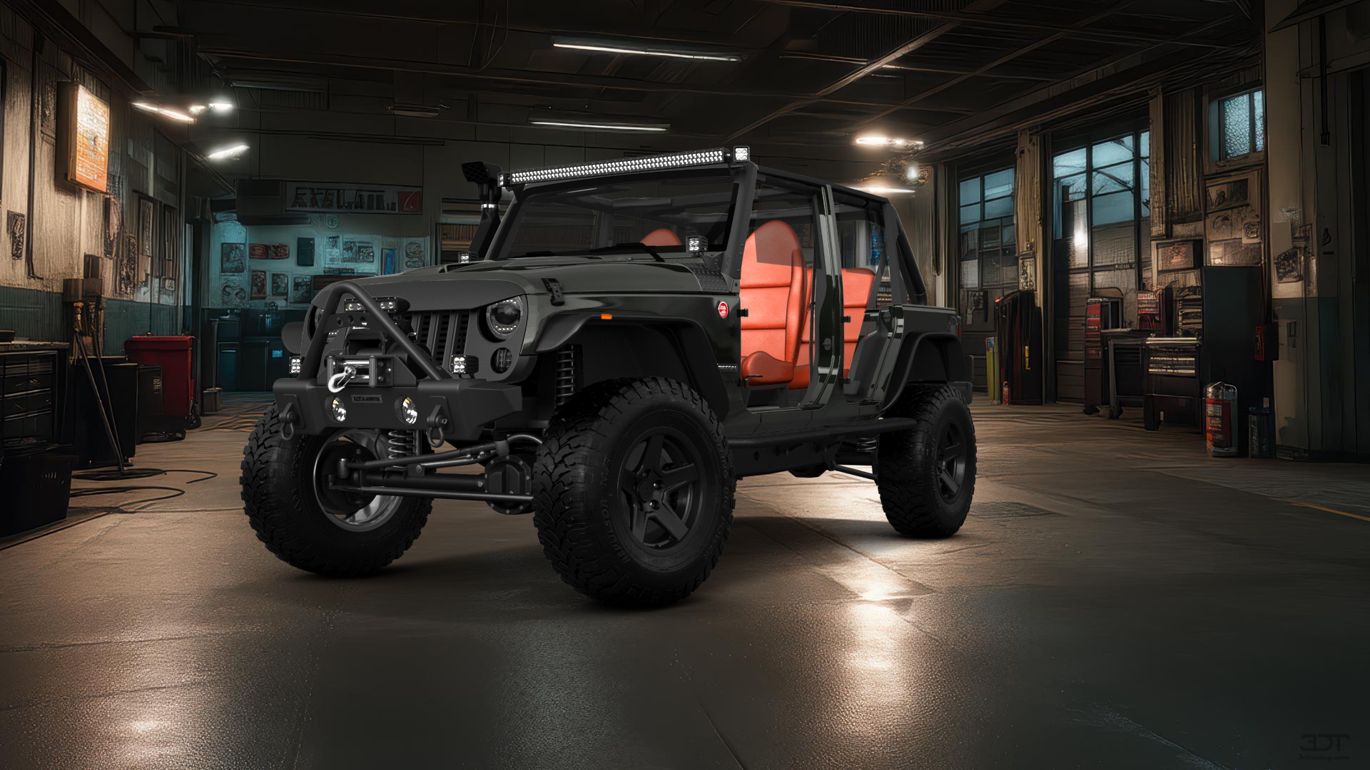 Jeep Wrangler Unlimited JK Rubicon Recon 4 Door SUV 2017 tuning