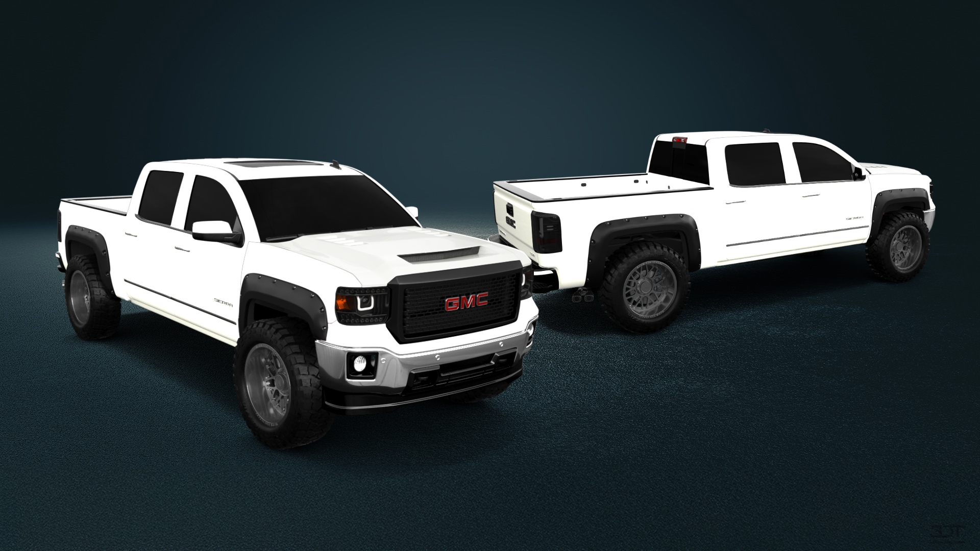 GMC Sierra 4 Door pickup truck 2014