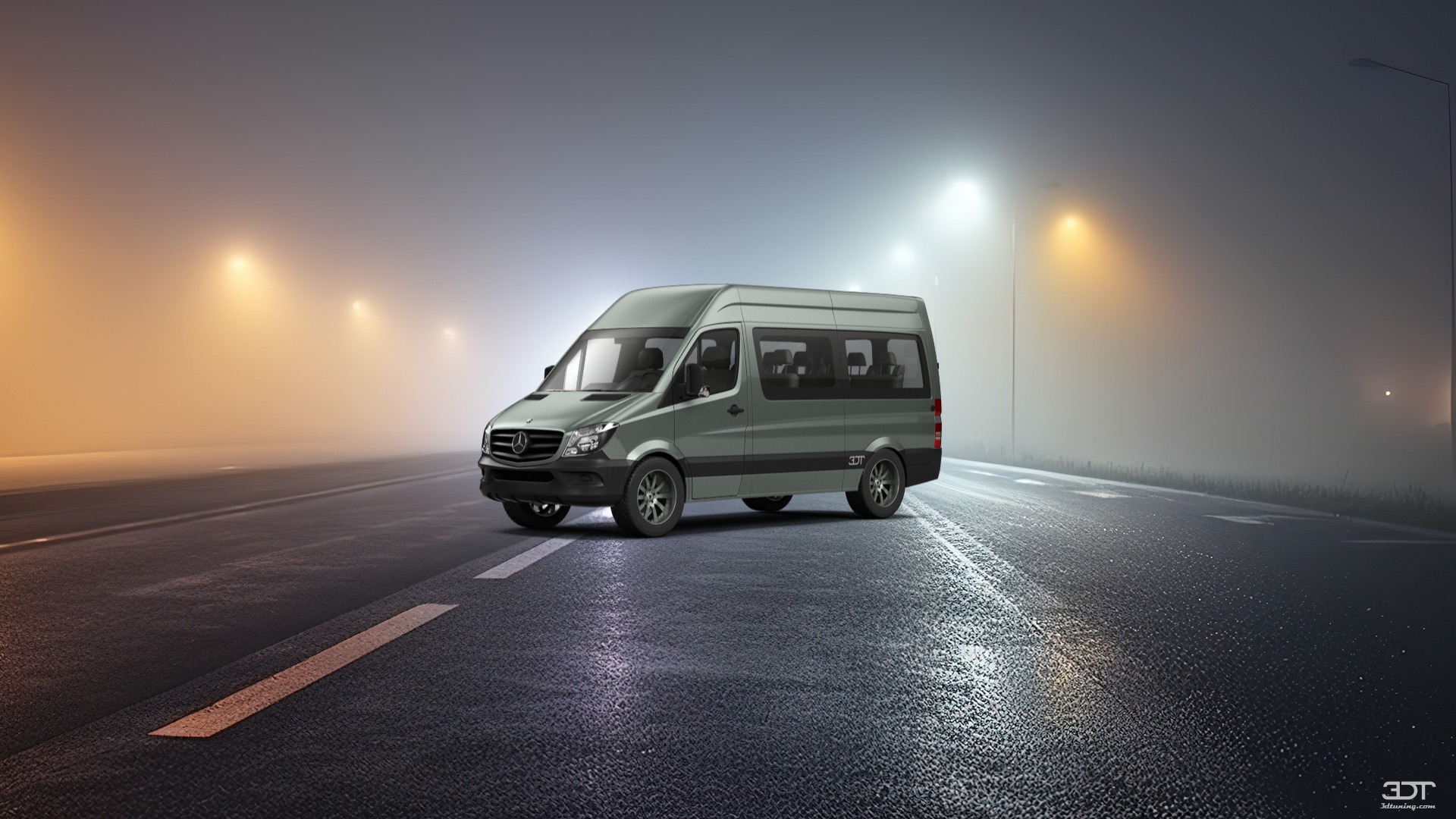 Mercedes Sprinter Passenger Van 2013 tuning
