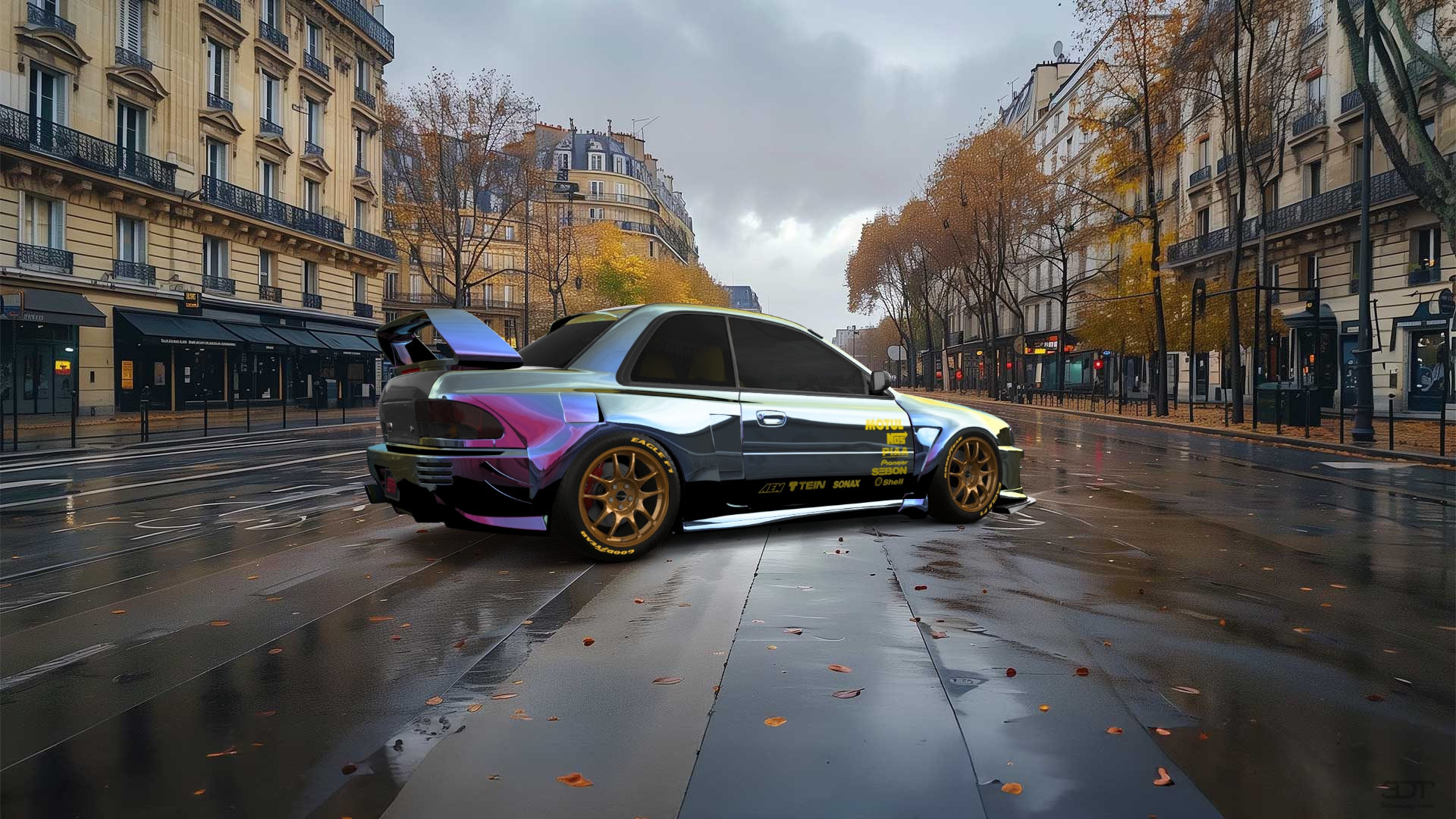 Subaru Impreza WRX STI 22B 2 Door Coupe 2000 tuning