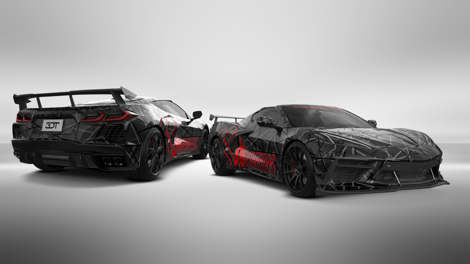 Tuning Chevrolet Corvette 2 door targa top 2020