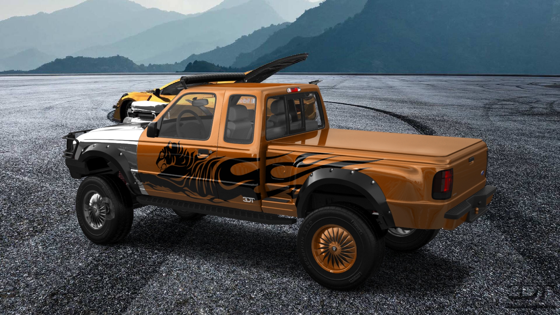 Ford Ranger Flareside 2 Door pickup truck 1998 tuning