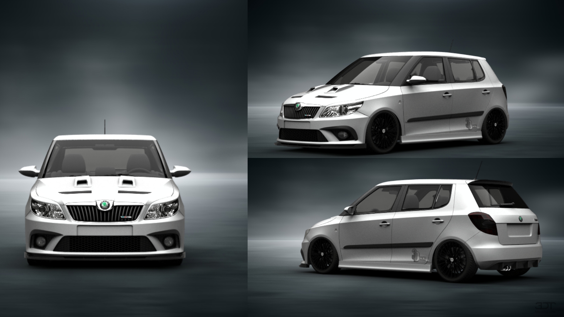 Skoda Fabia 5 Door Hatchback 2011 tuning