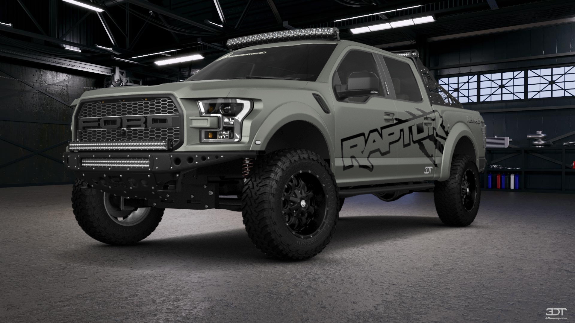 Ford F-150 Raptor 4 Door pickup truck 2017
