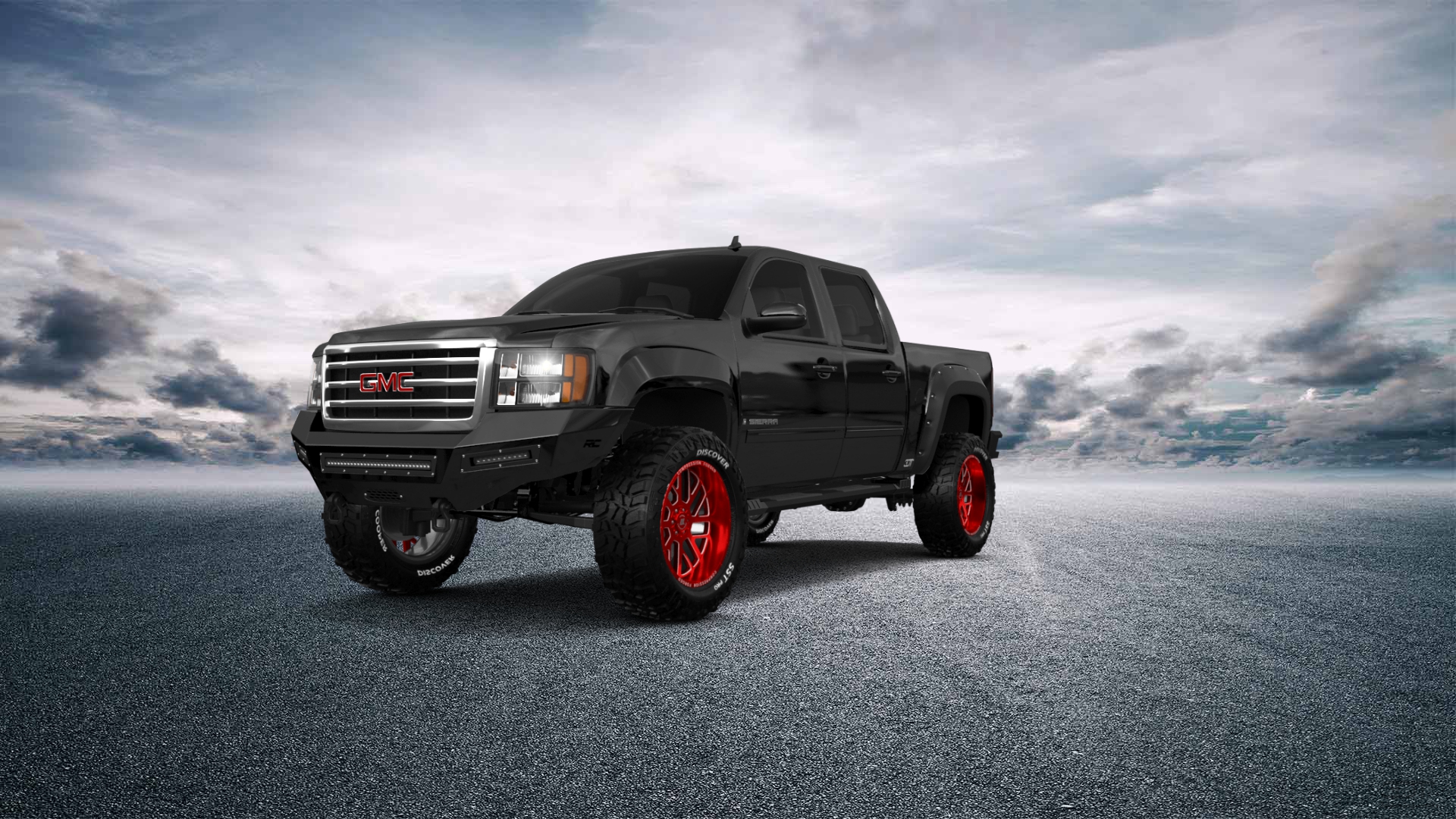 GMC Sierra 1500 Crew Cab 5.8 ft box 4 Door pickup truck 2007