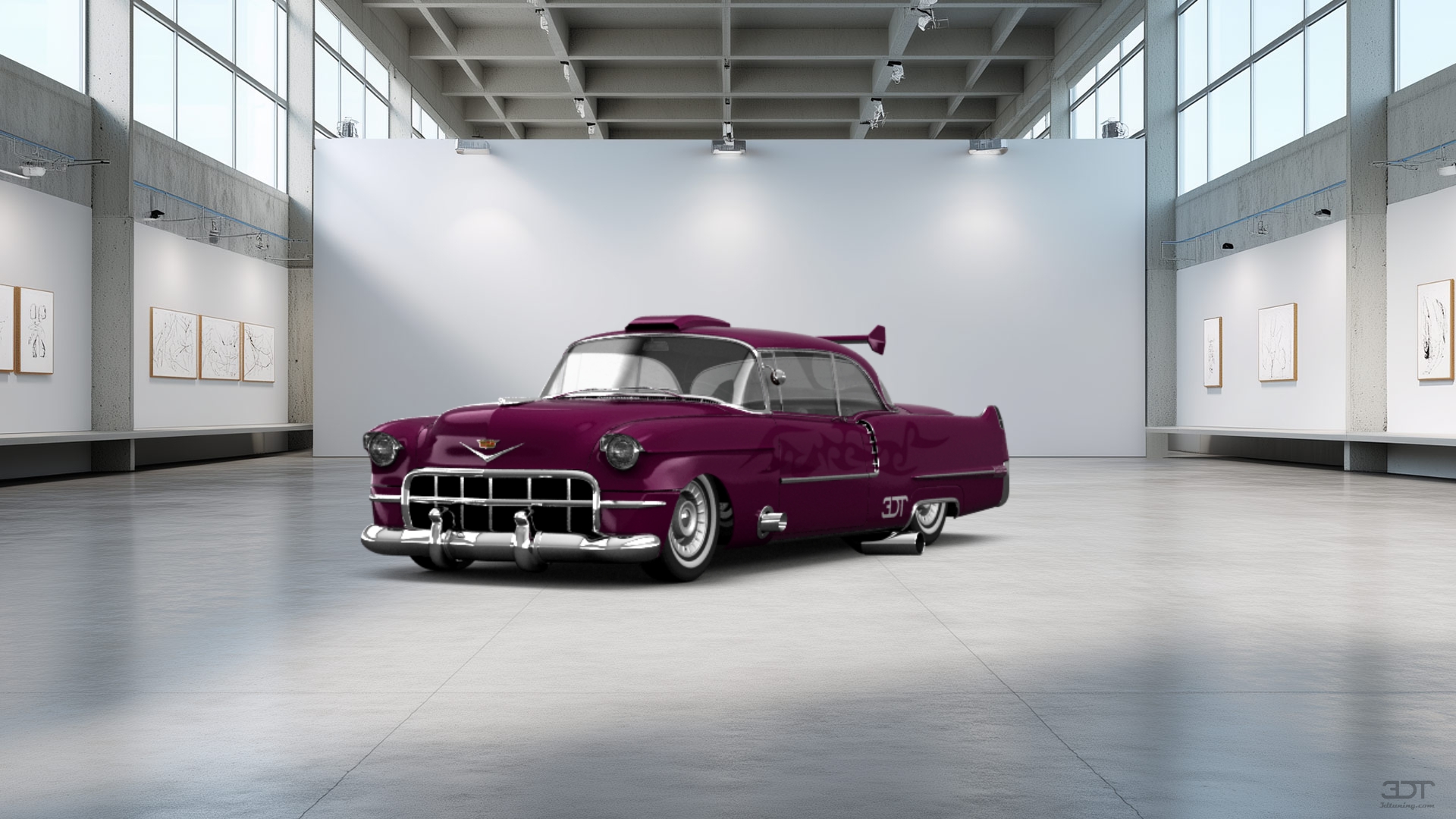 Cadillac De Ville Coupe 1956 tuning