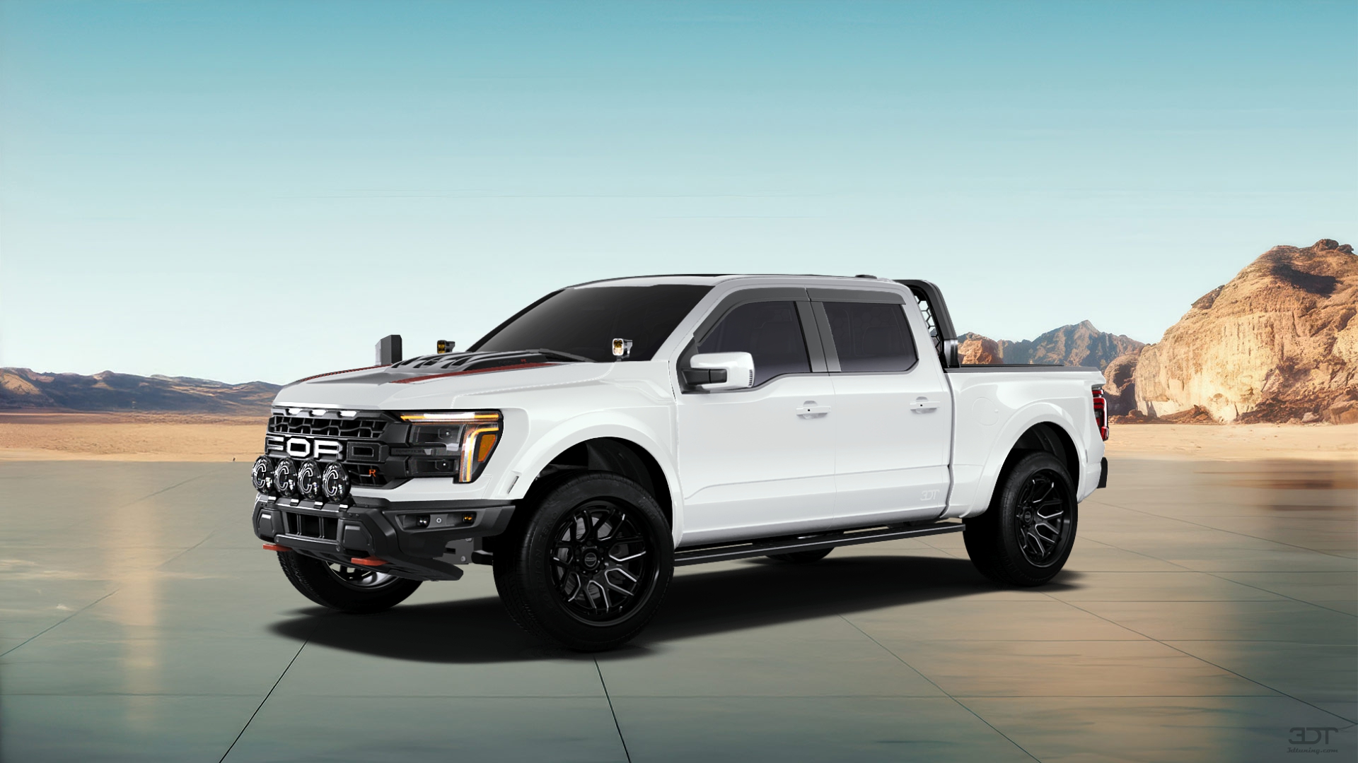 Ford F-150 Raptor 4 Door pickup truck 2024 tuning