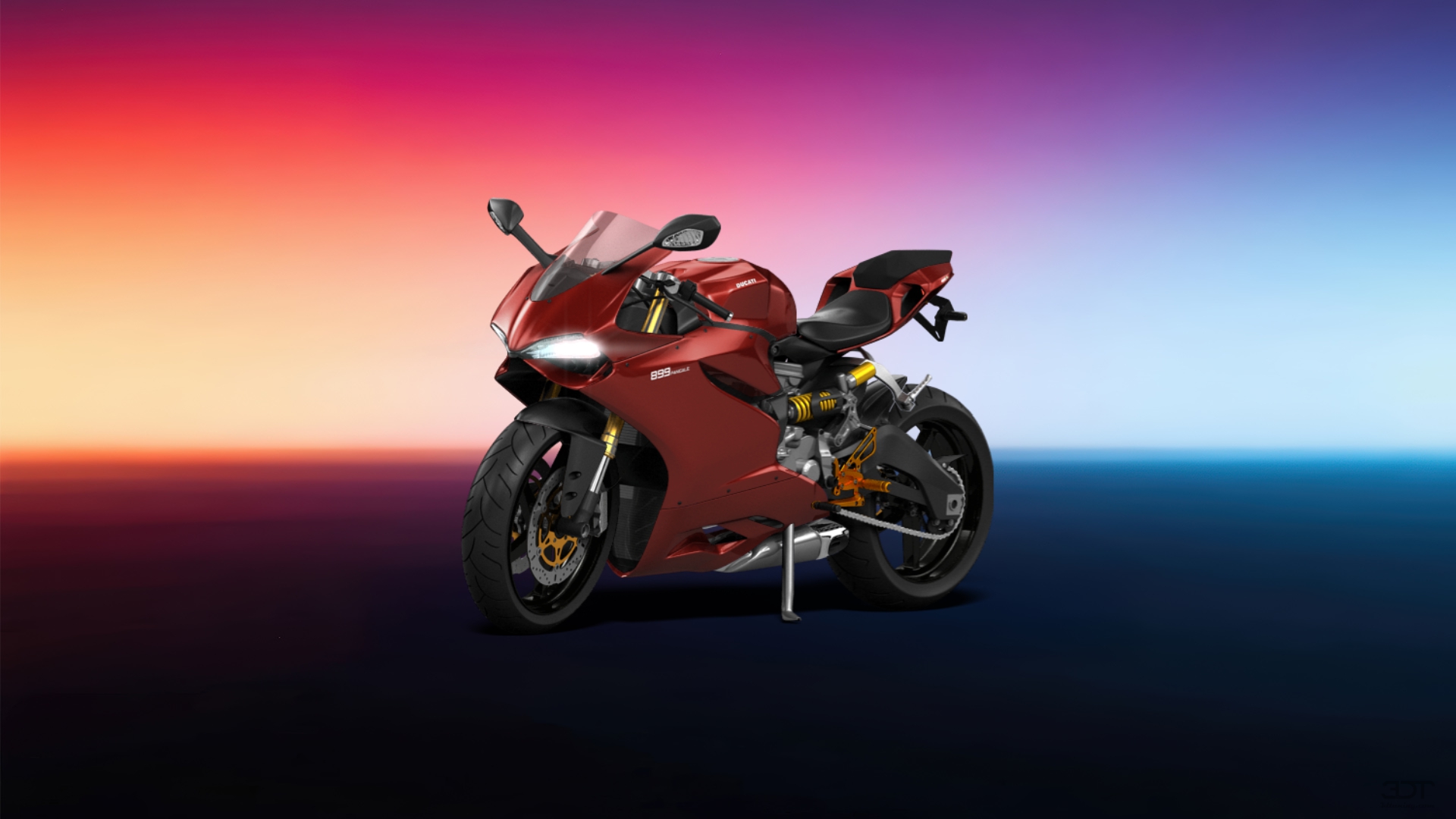 Ducati 899 Panigale Sport Bike 2015