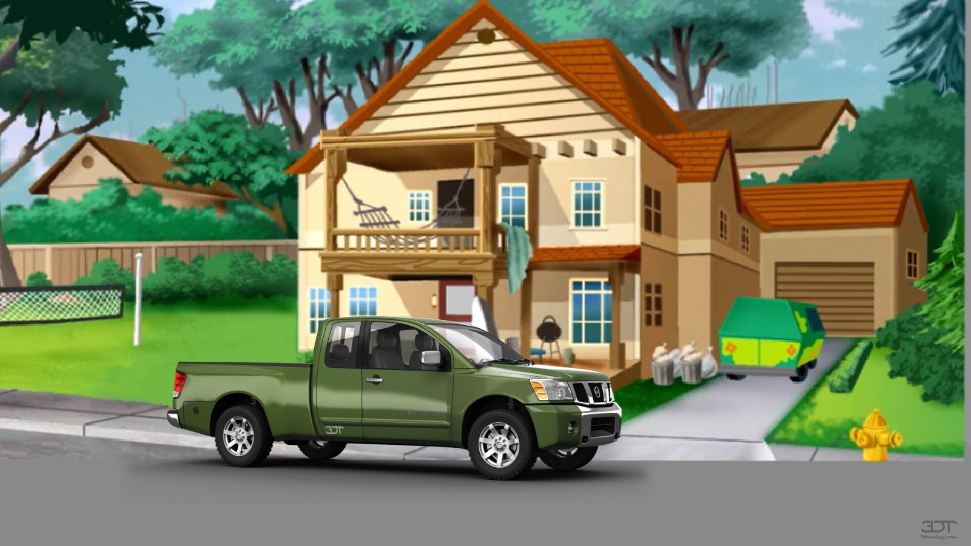 Nissan Titan Truck 2007 tuning