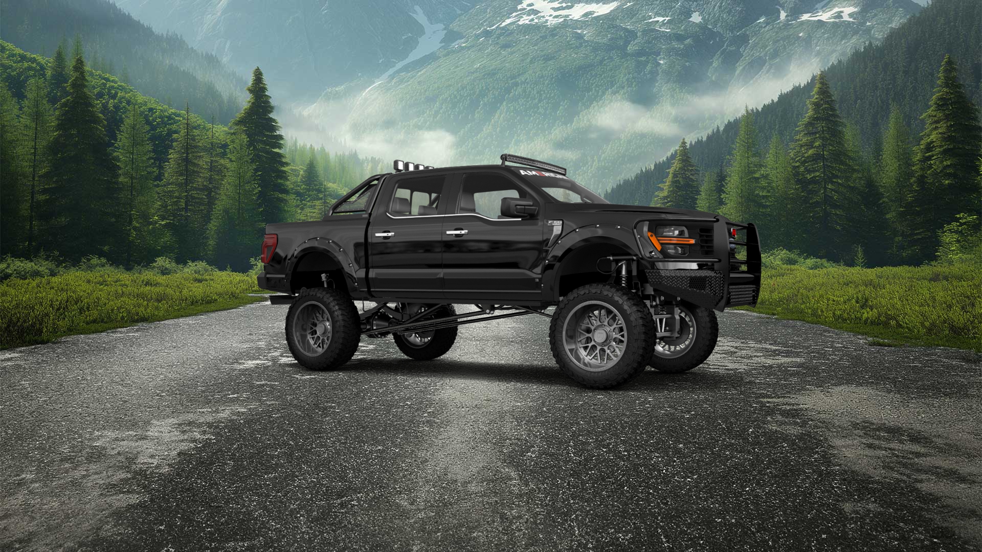 Ford F-150 SuperCrew 4 Door pickup truck 2024 tuning