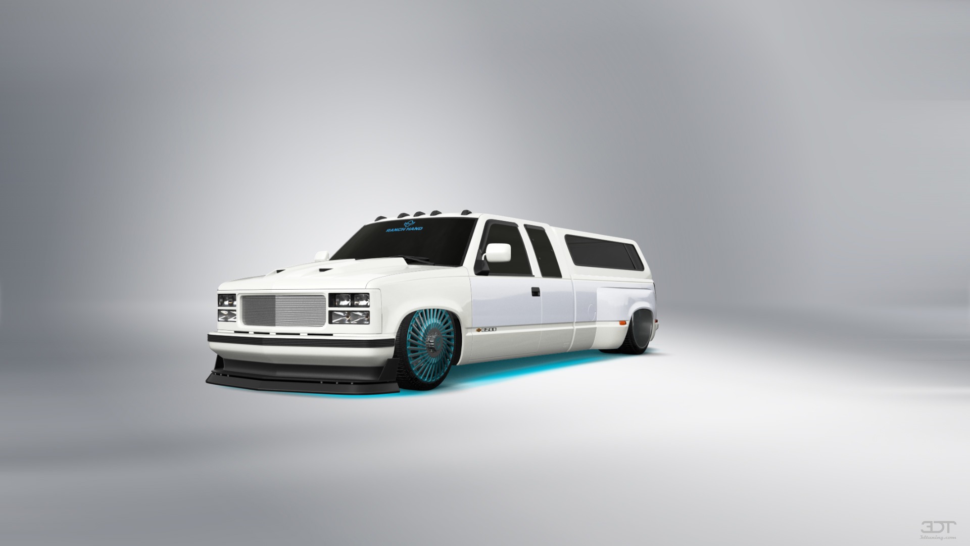 Chevrolet K3500 Extended Cab Pickup Truck 1988