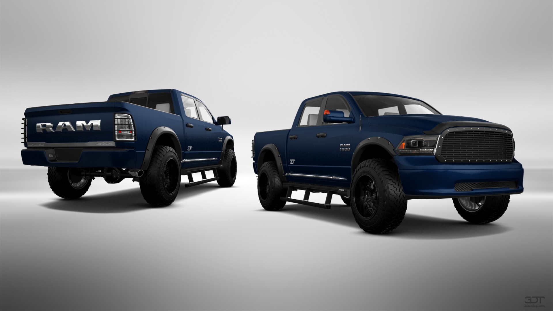 Dodge Ram 1500 5.7' box 4 Door pickup truck 2010 tuning