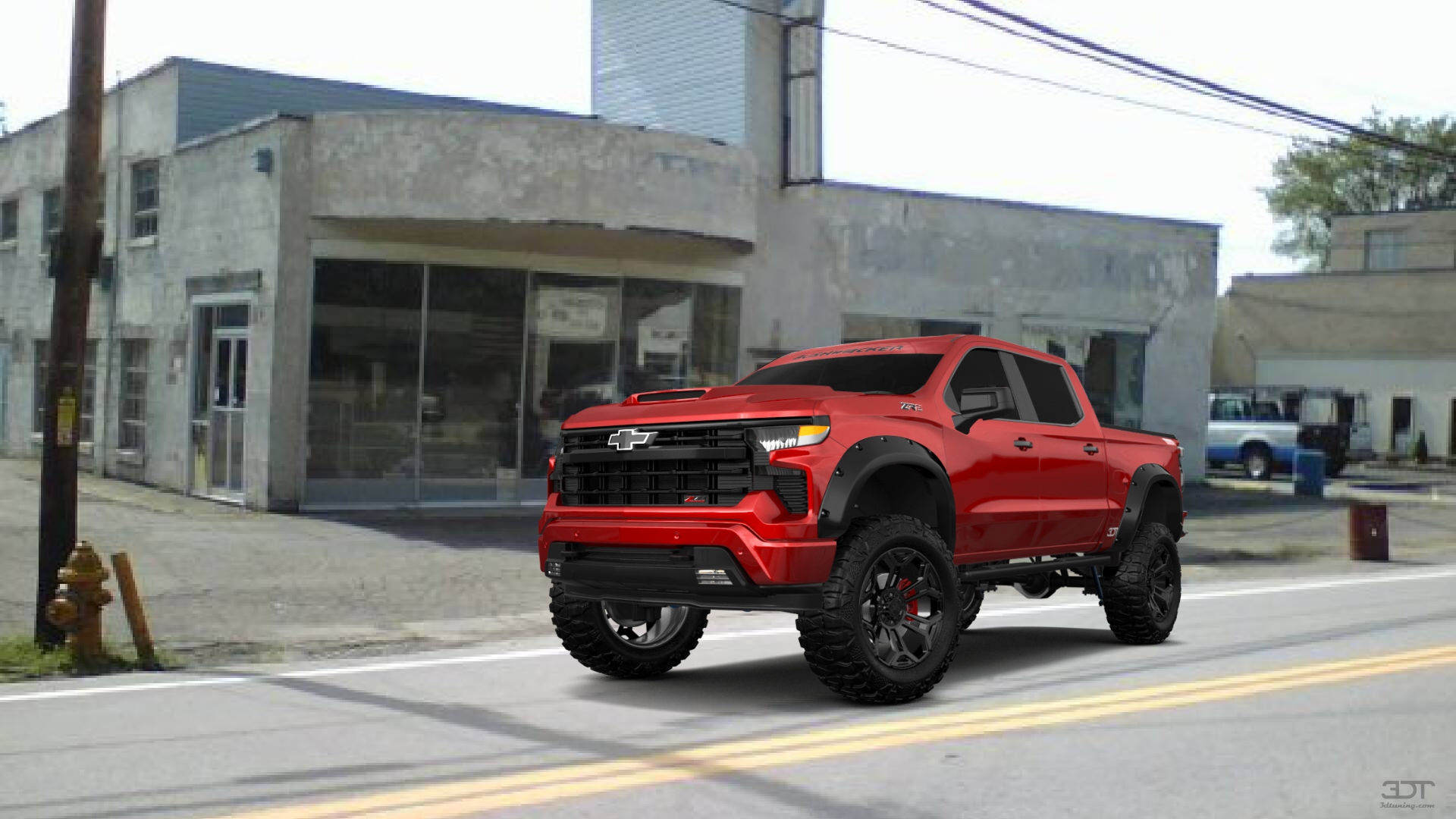 Chevrolet Silverado 1500 Crew Cab 5.8 ft box 4 Door pickup truck 2023 tuning