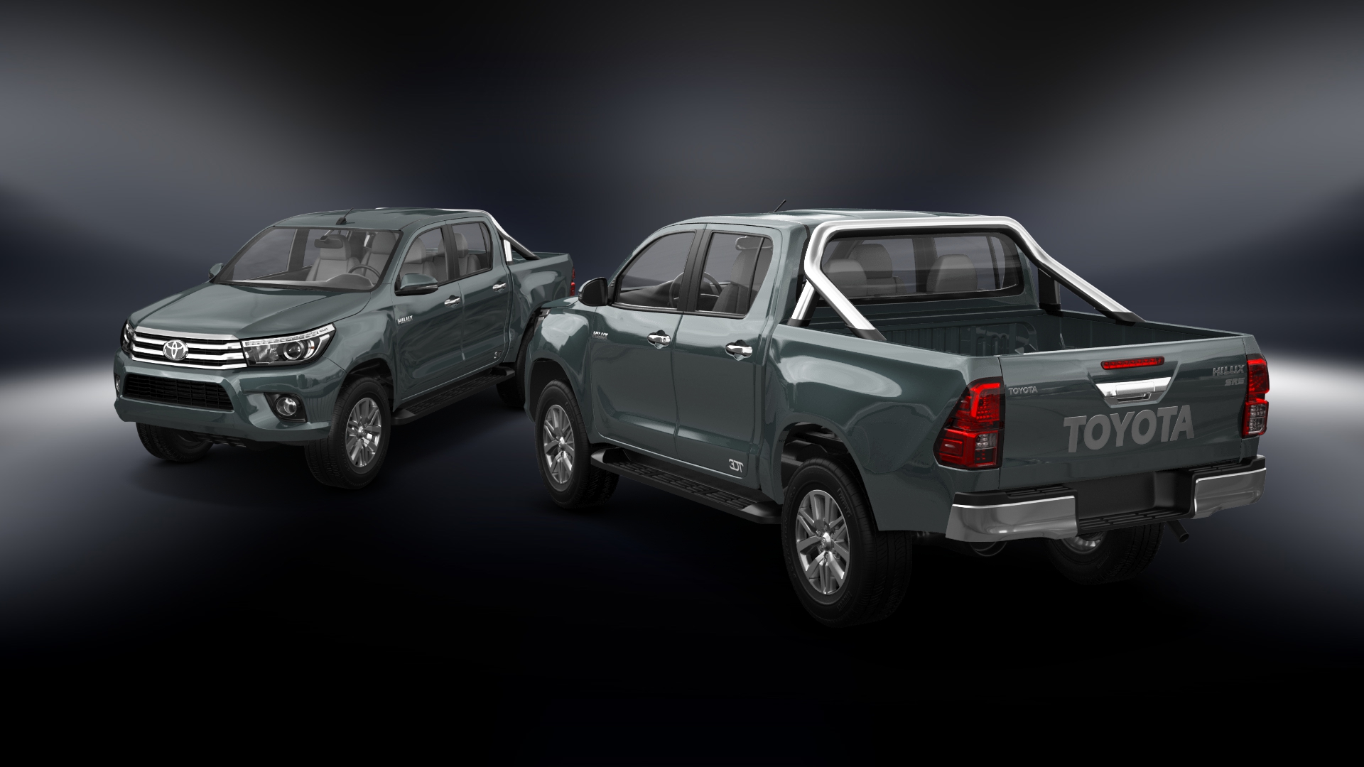 Toyota Hilux Double Cab 4 Door pickup truck 2015 tuning