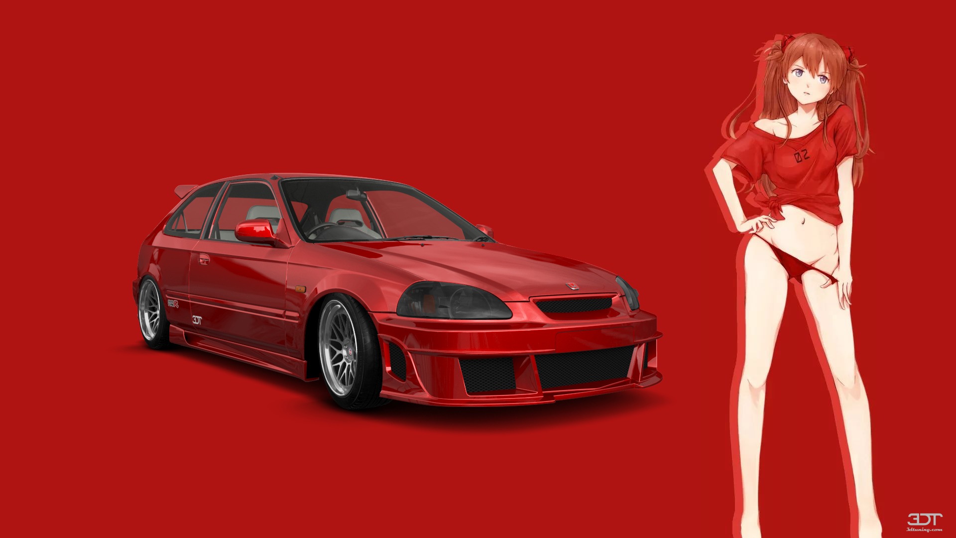 Honda Civic 3 Door Hatchback 1997 tuning