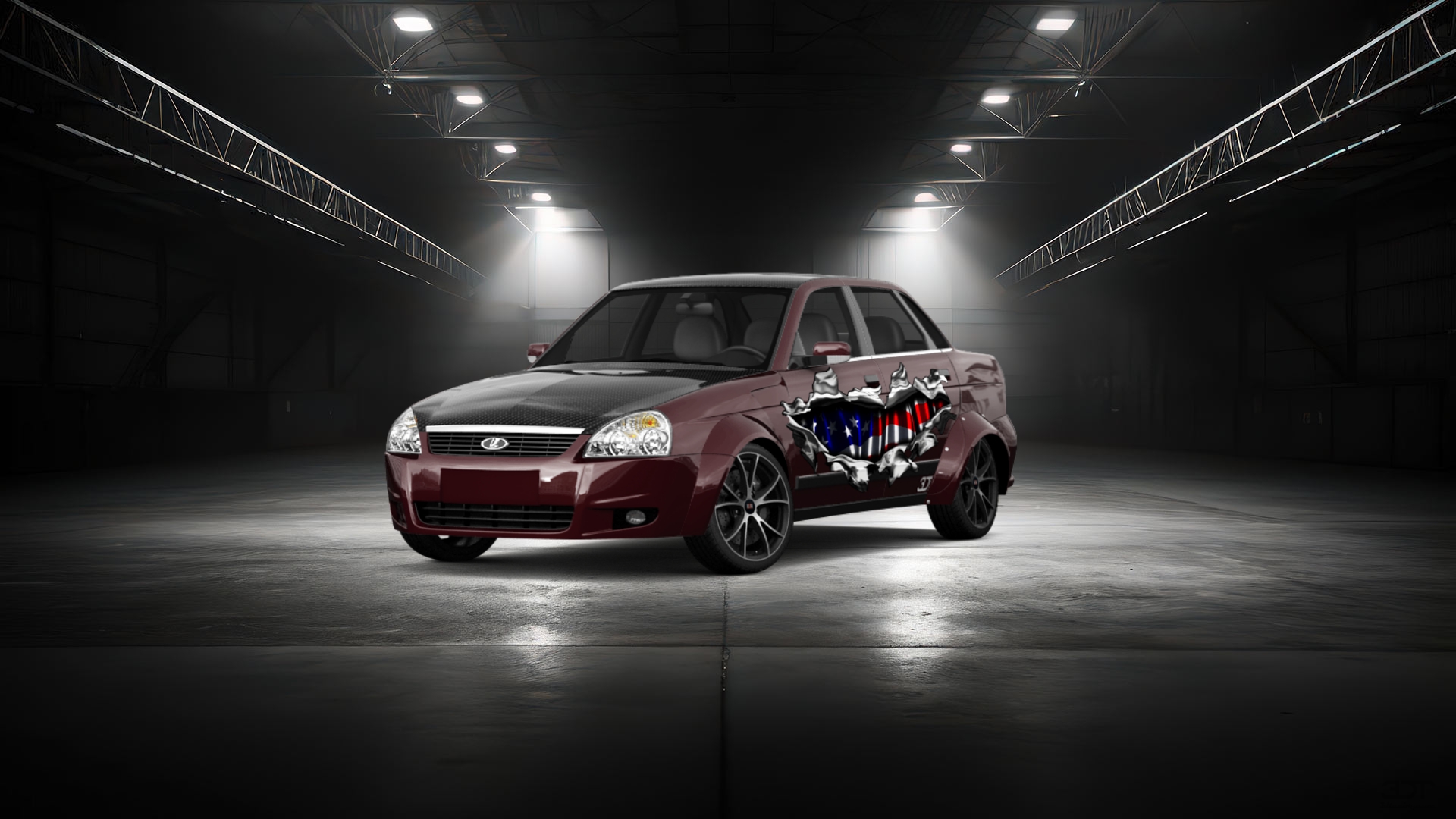 Lada Priora 2170 Sedan 2012 tuning