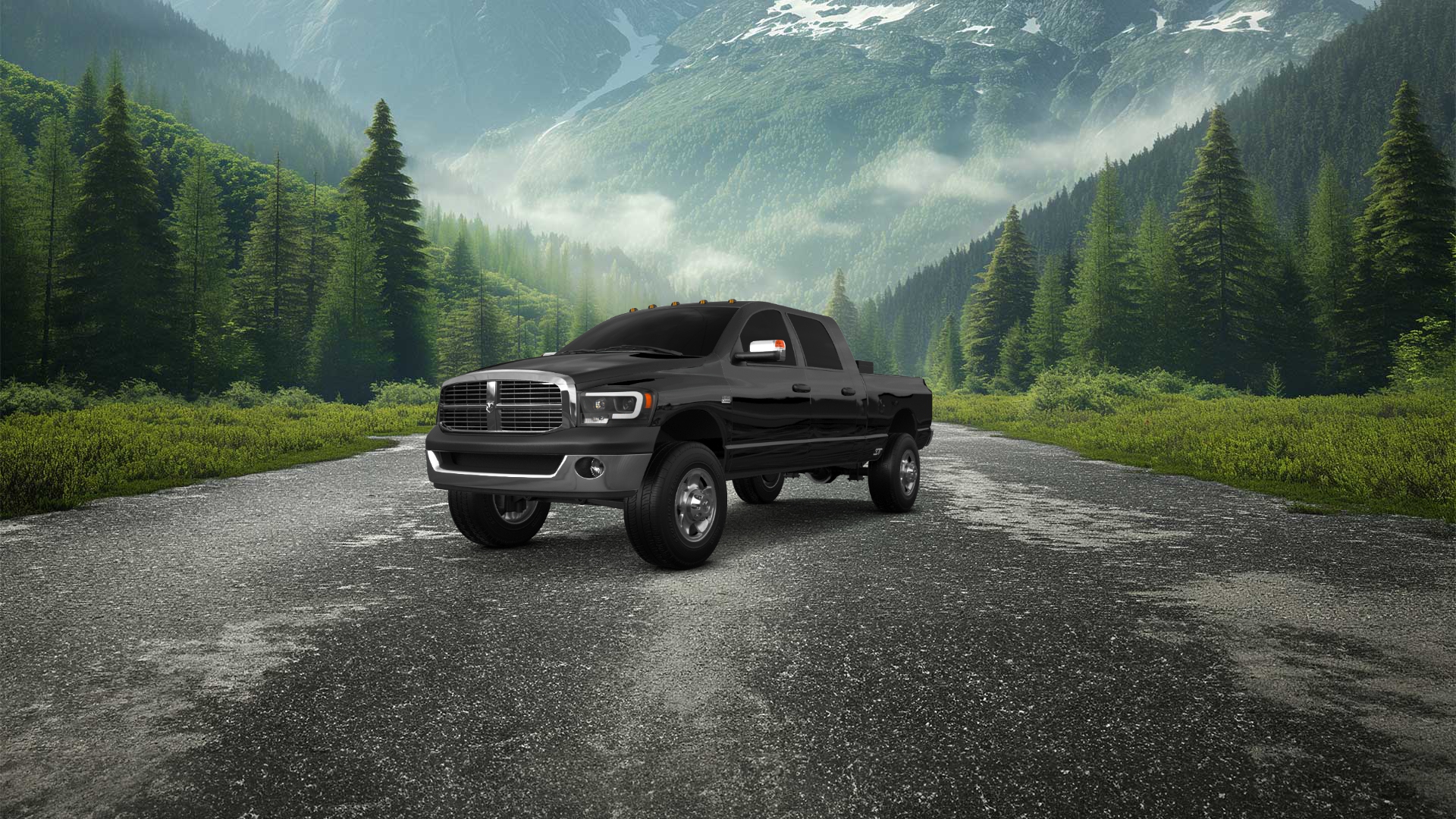 Dodge Ram 2500 4 Door pickup truck 2007 tuning