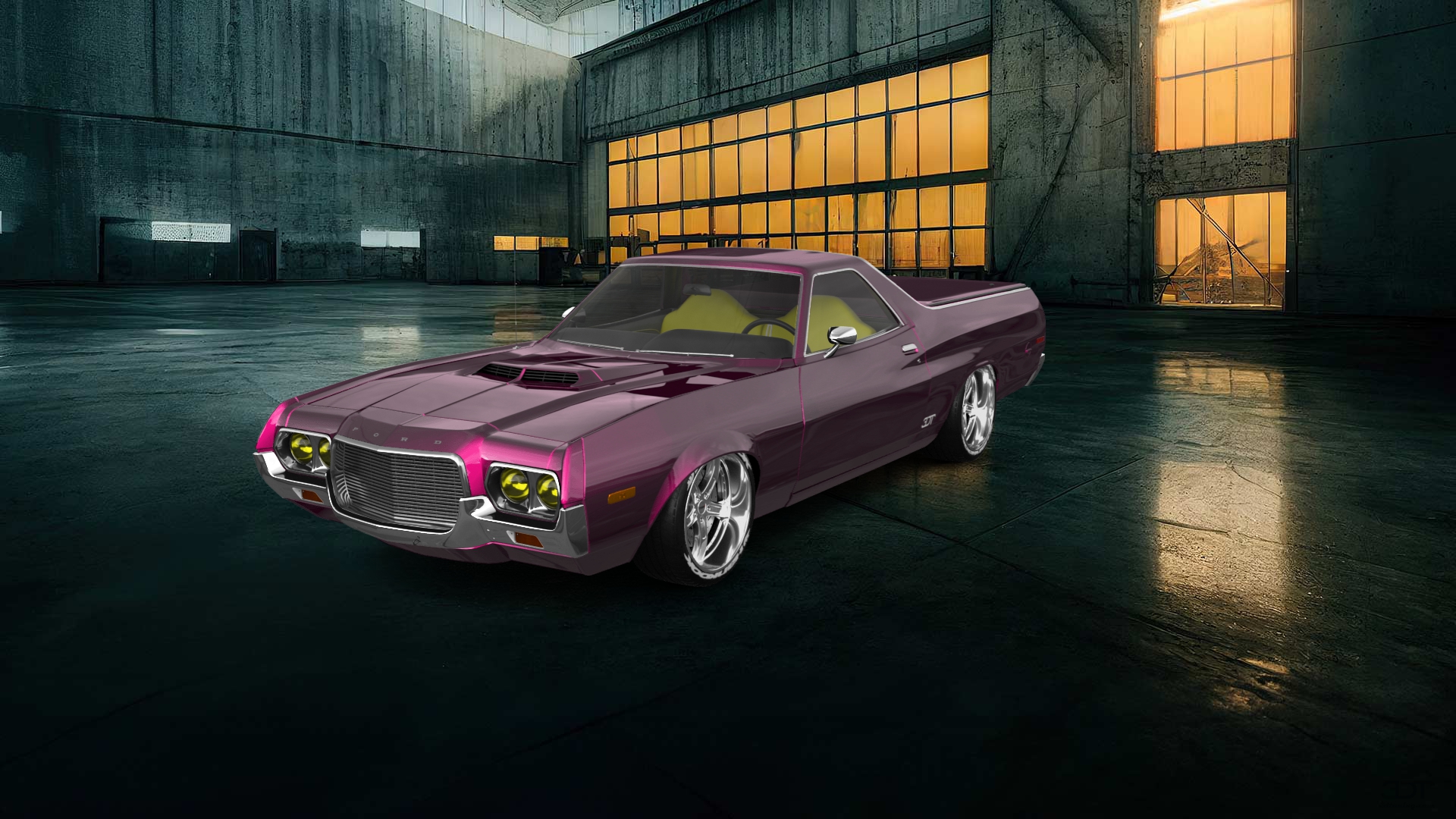 Ford Ranchero 2 Door Coupe 1972 tuning