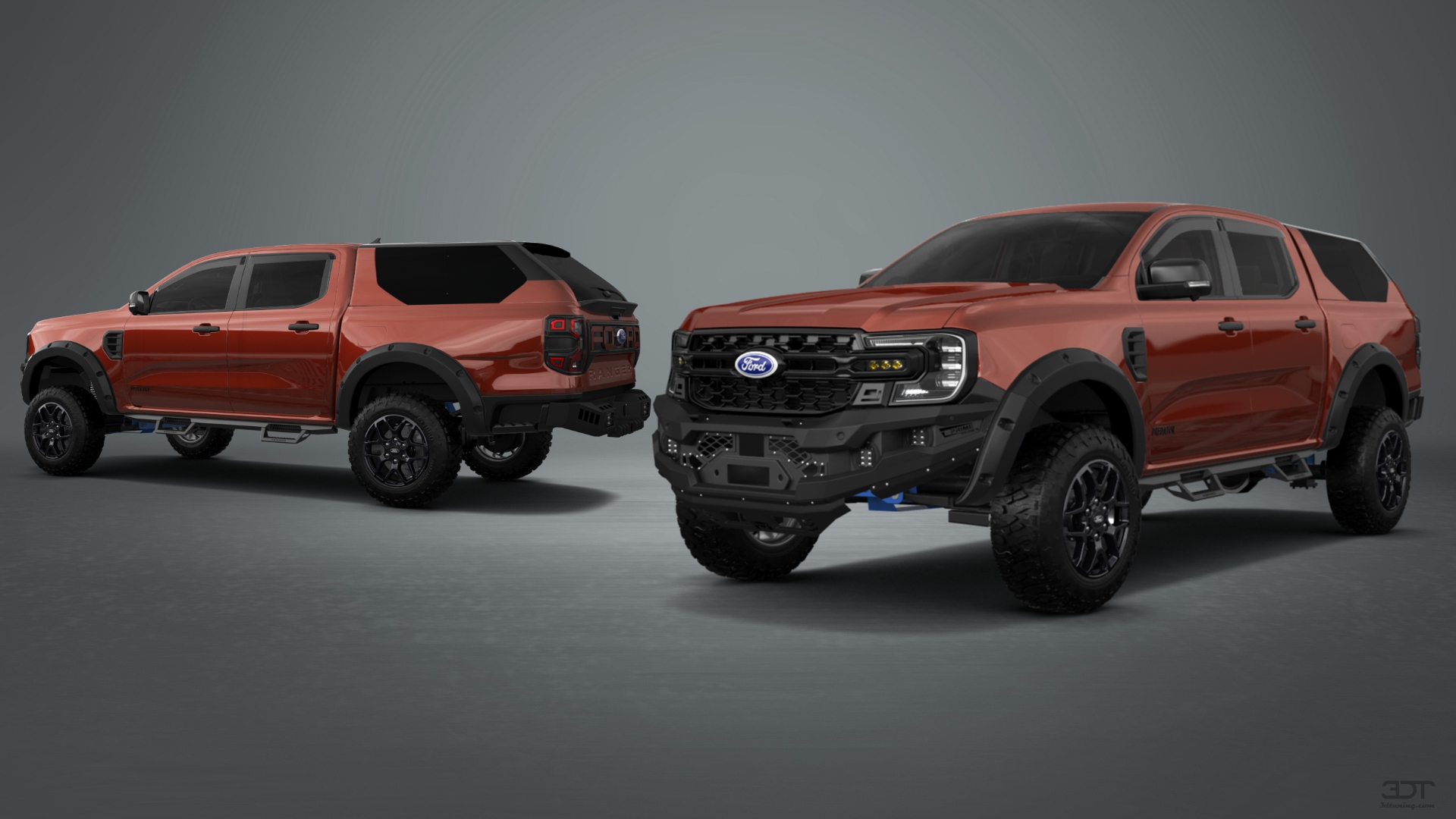 Ford Ranger 4 Door pickup truck 2022 tuning
