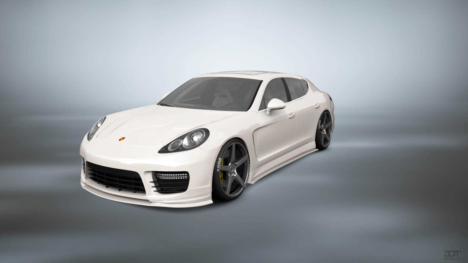 Porsche Panamera 4 door fastback saloon 2011 tuning