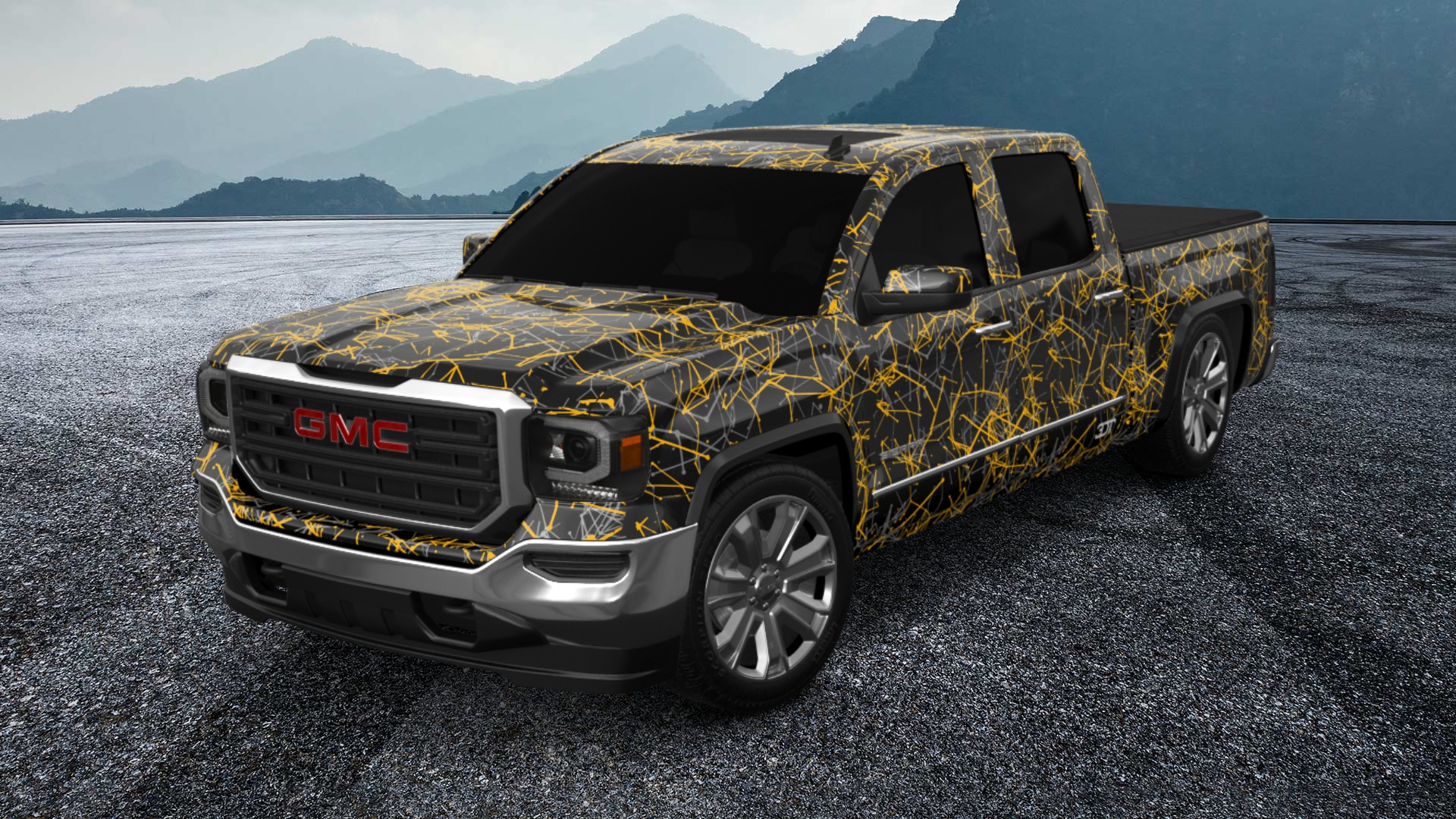 GMC Sierra 1500 Crew Cab 4 Door pickup truck 2016 tuning