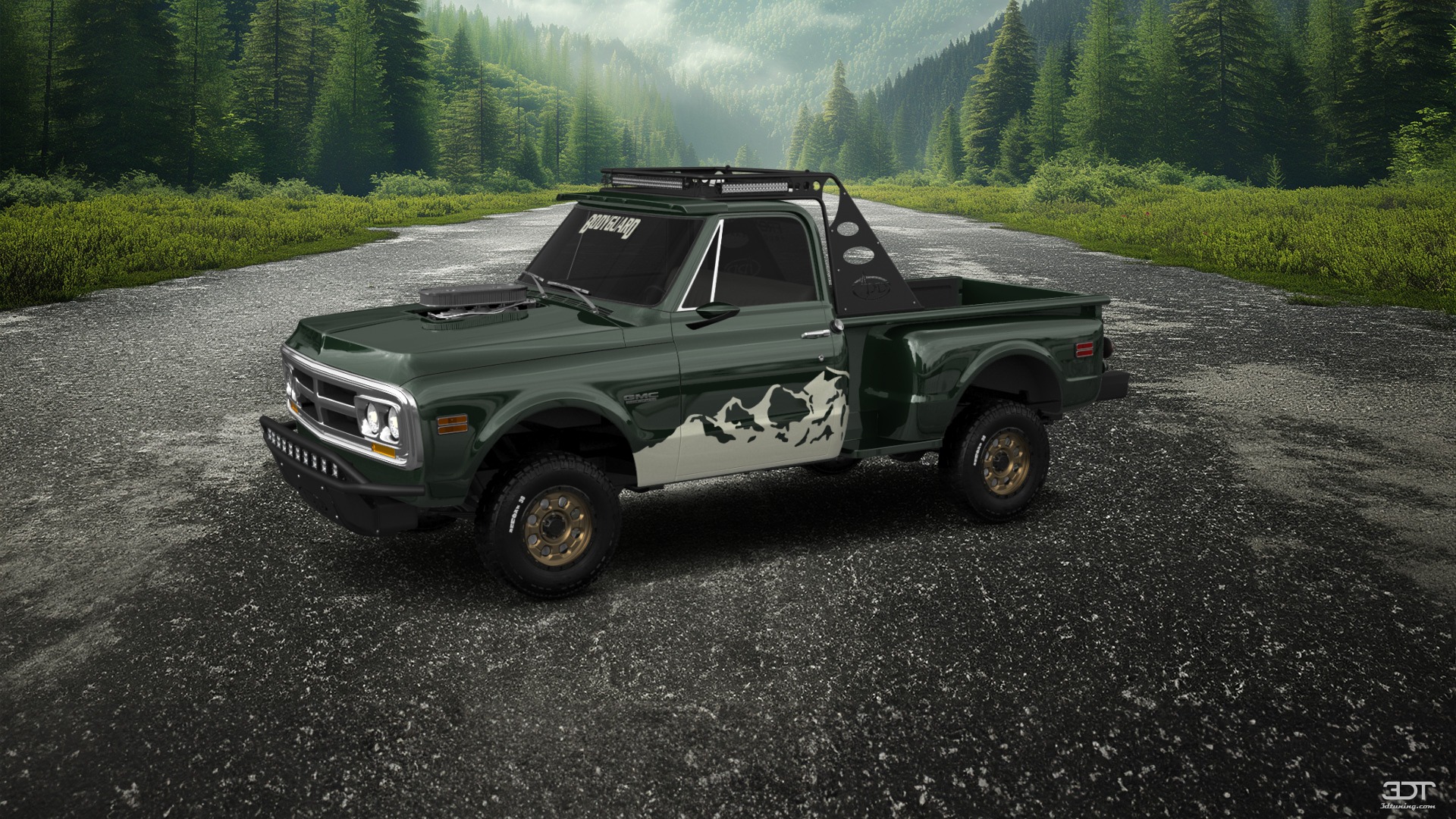 GMC K1500 2 Door pickup truck 1971