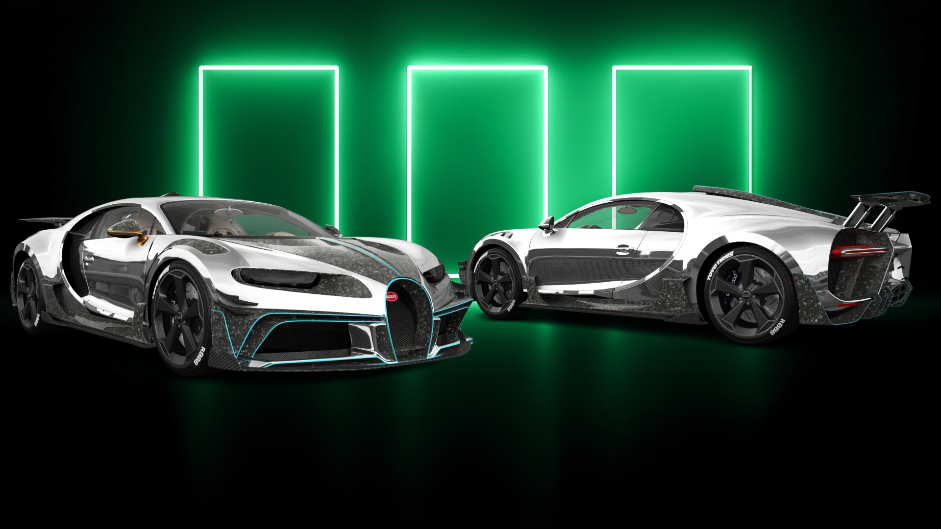 Bugatti Chiron 2 Door Coupe 2016