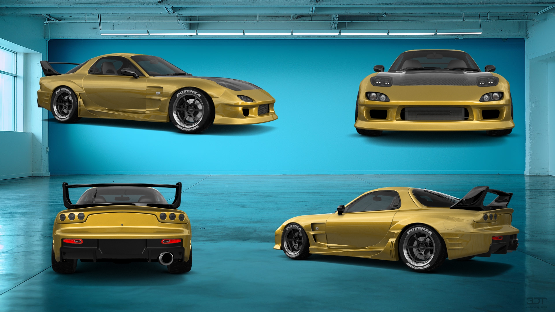 Mazda RX-7 2 Door Coupe 1997 tuning