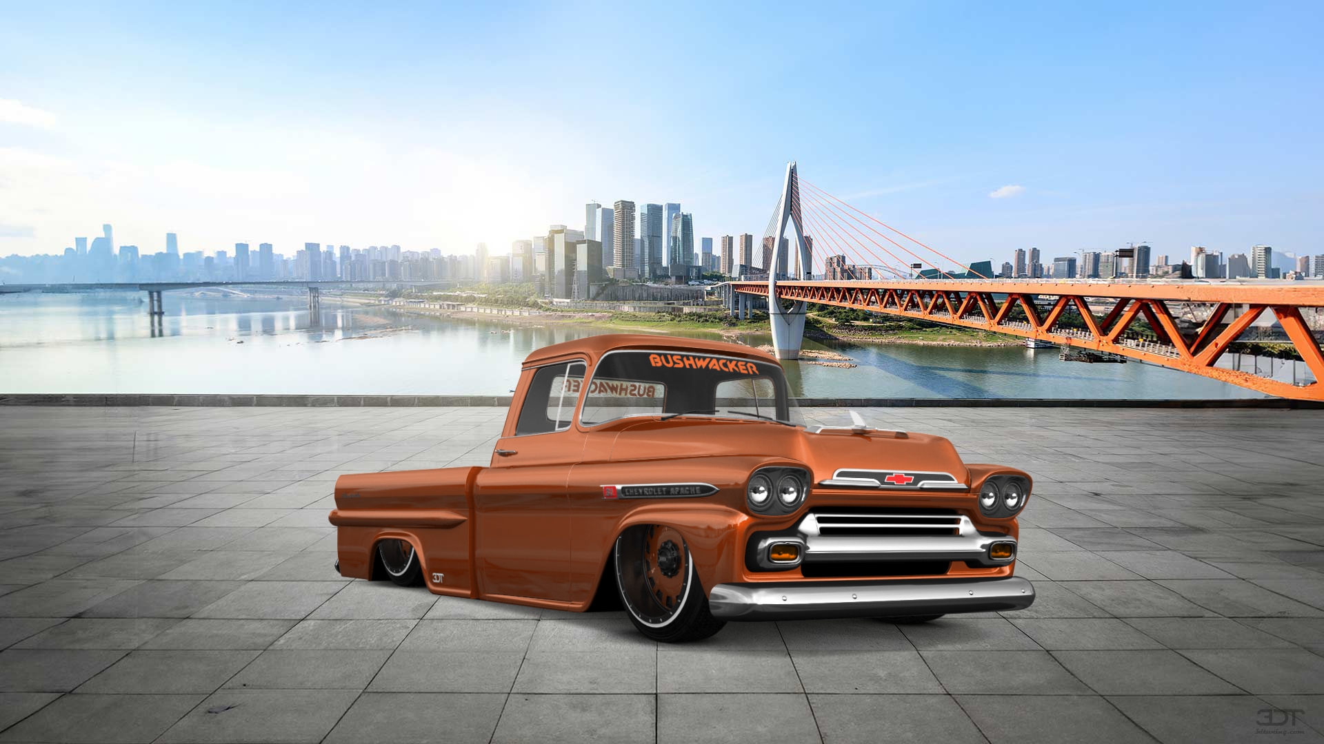Chevrolet Apache 2 Door pickup truck 1958 tuning