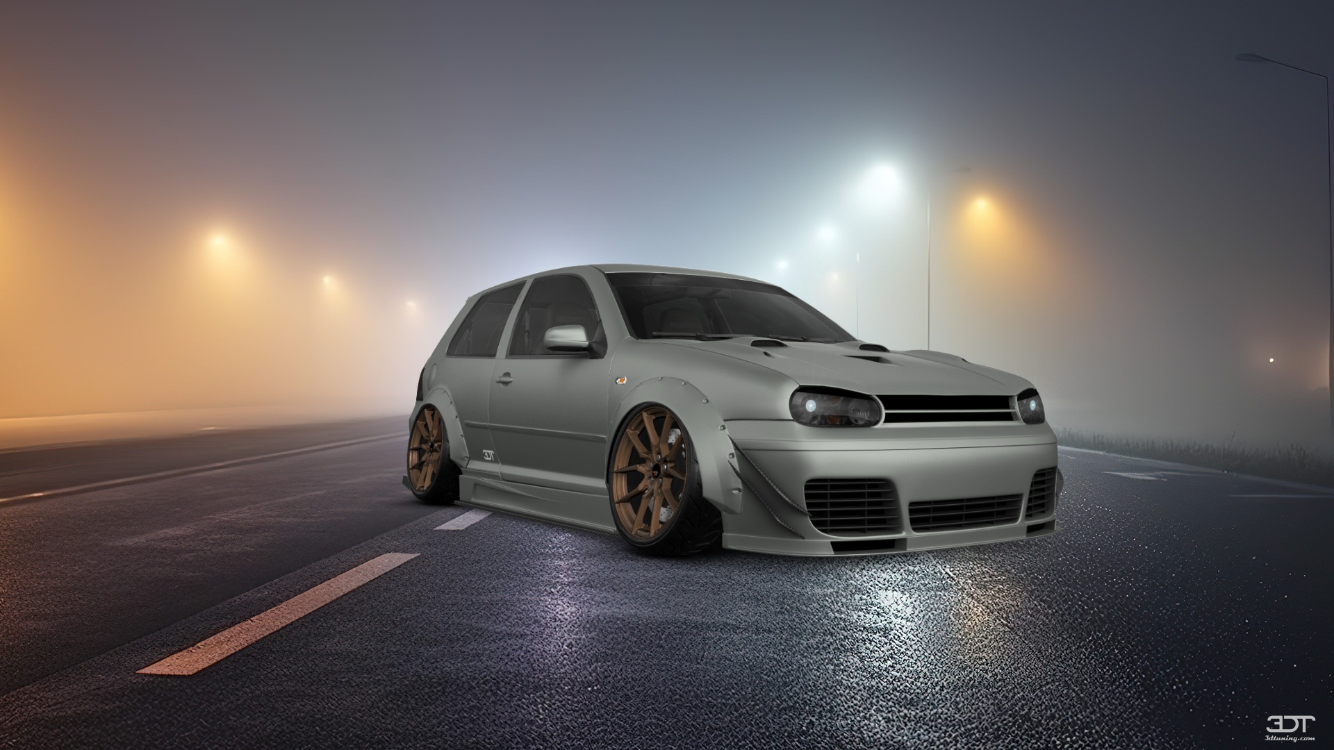 Volkswagen Golf 4 (mk4) 3 Door Hatchback 1997 tuning