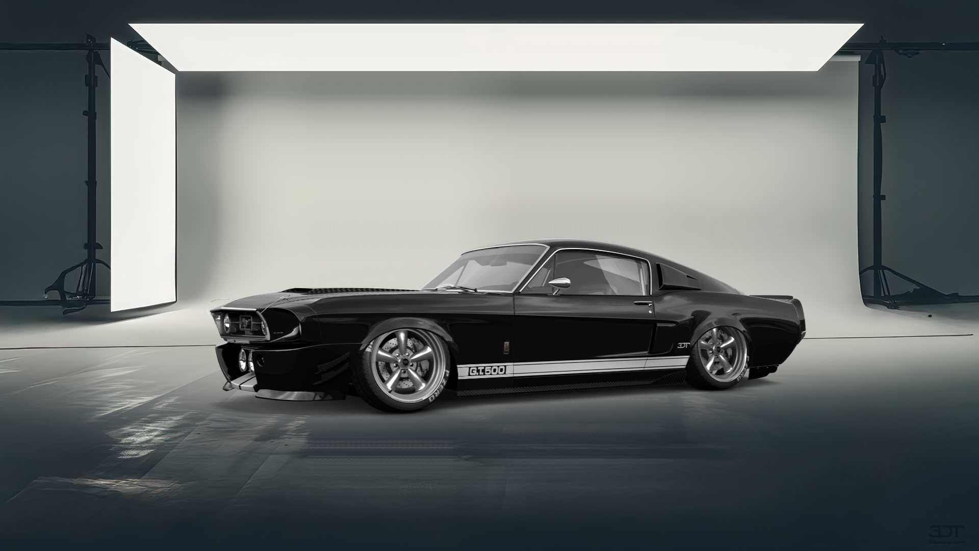 Mustang GT500 2 Door Coupe 1968 tuning
