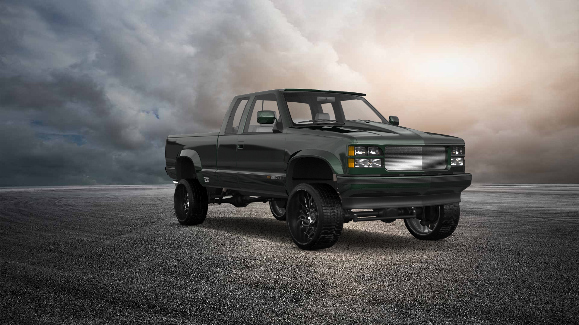 Chevrolet K2500 Extended Cab Pickup 1989
