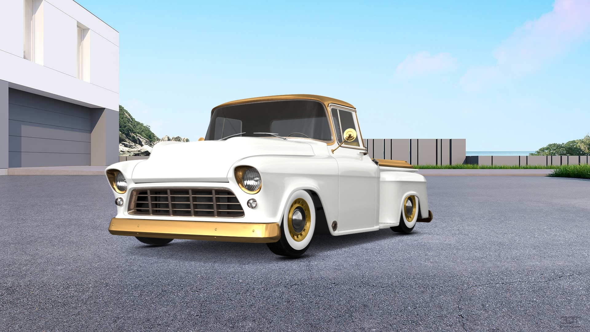 Chevrolet 3100 2 Door pickup truck 1955 Images