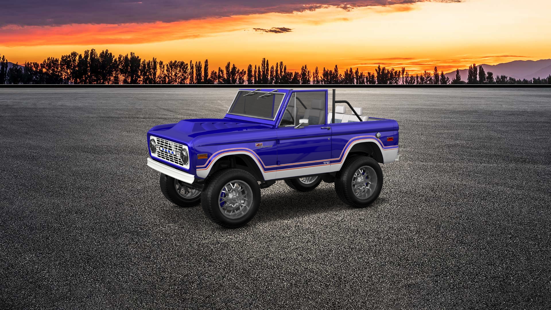 Ford Bronco 3 Door SUV 1965