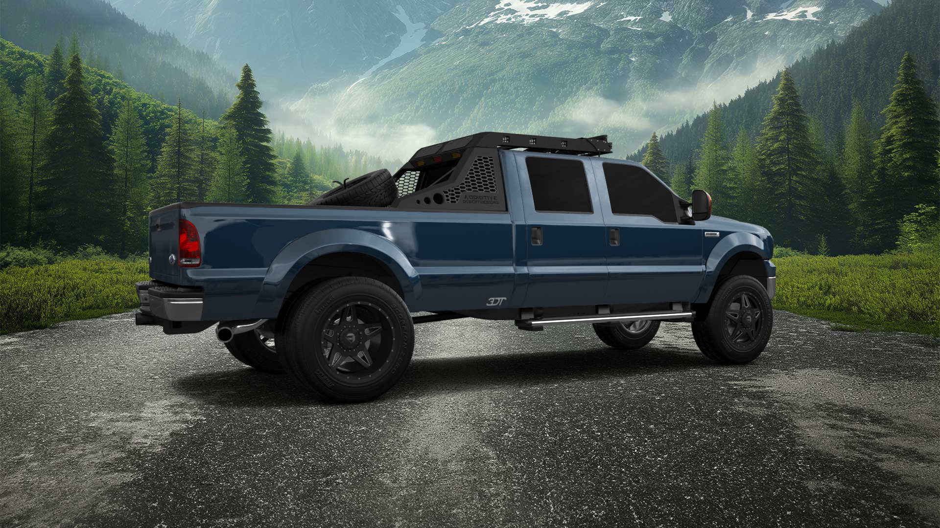 Ford F-350 DRW 4 Door pickup truck 1999