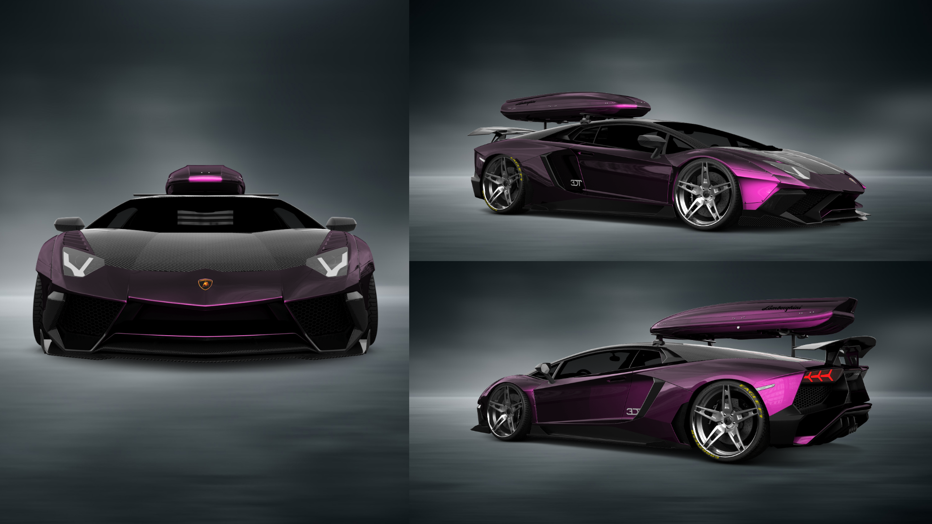 Lamborghini Aventador 2 Door Coupe 2012 tuning