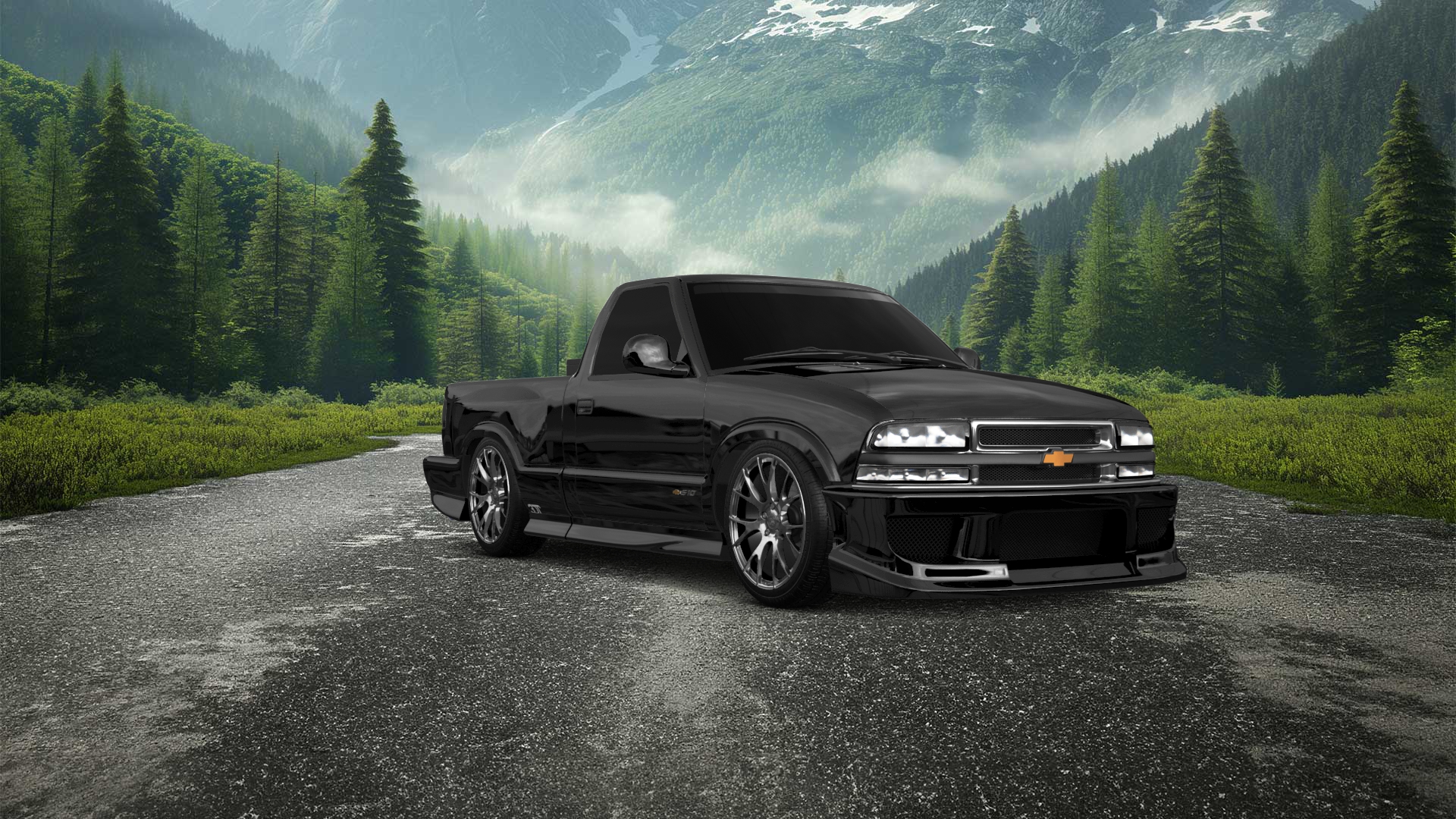 Chevrolet S-10 Stepside 2 Door pickup truck 1999