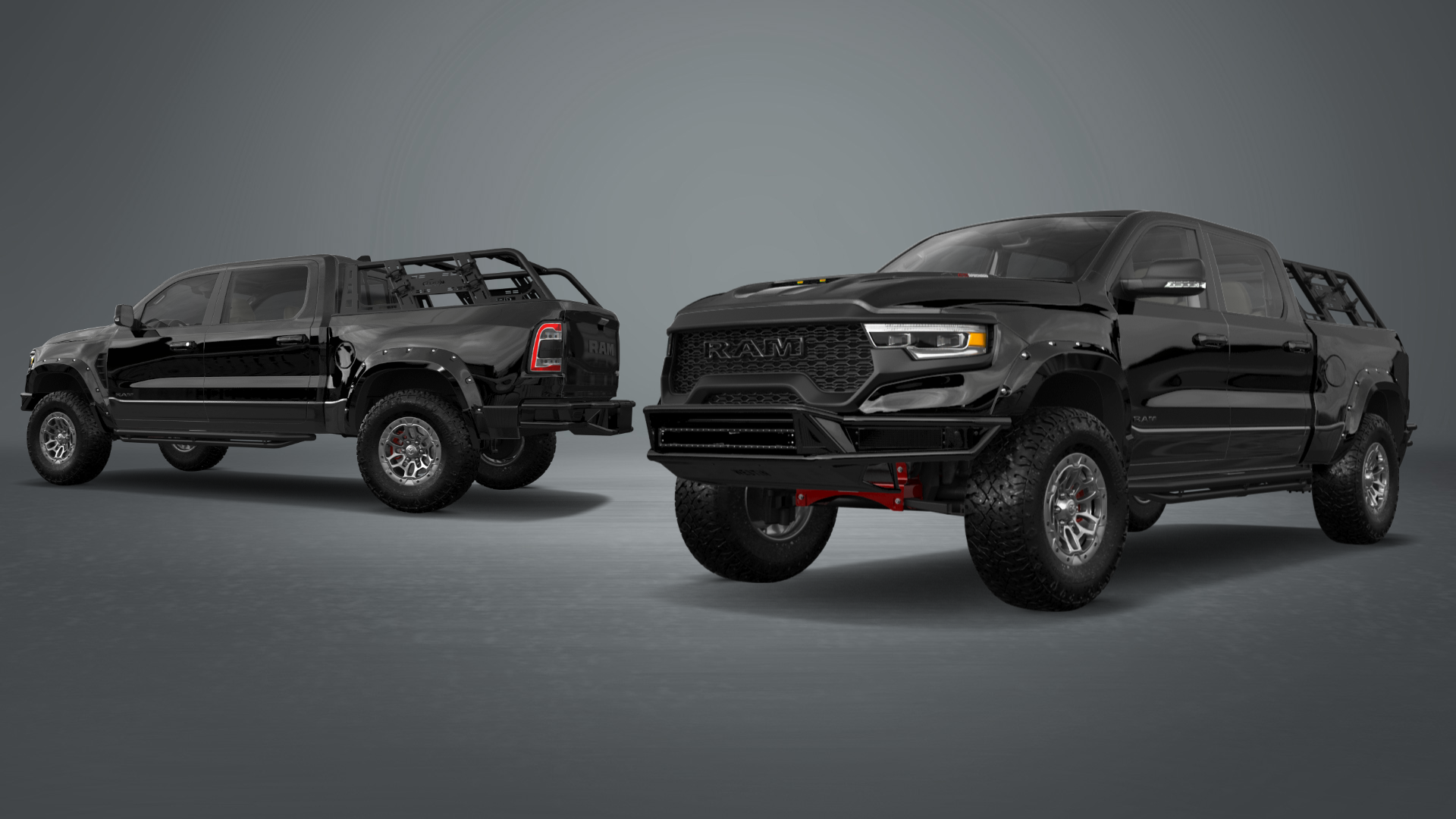 Dodge Ram 1500 TRX 4 Door pickup truck 2021