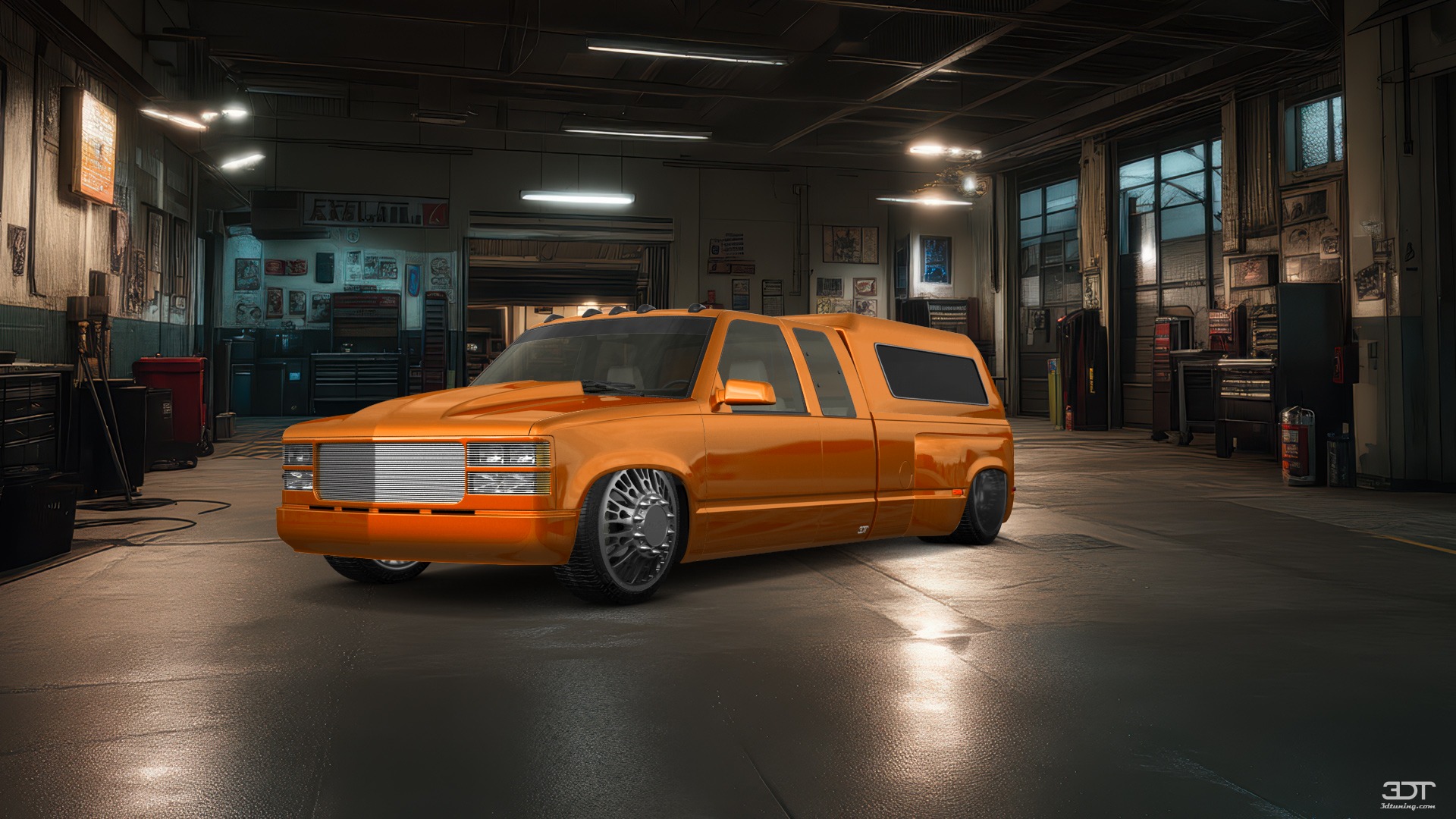 Chevrolet K3500 Extended Cab Pickup Truck 1988 tuning