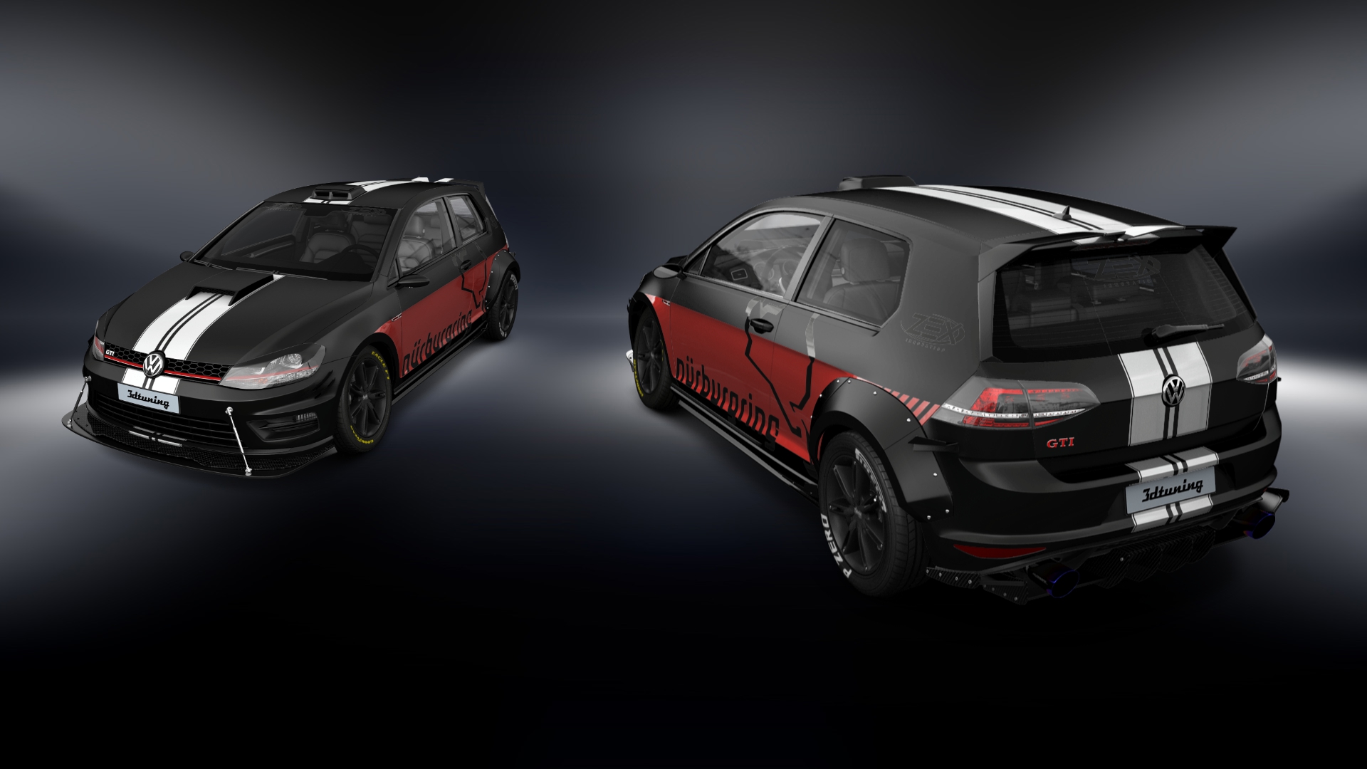 Volkswagen Golf 7 3 Door Hatchback 2013 tuning