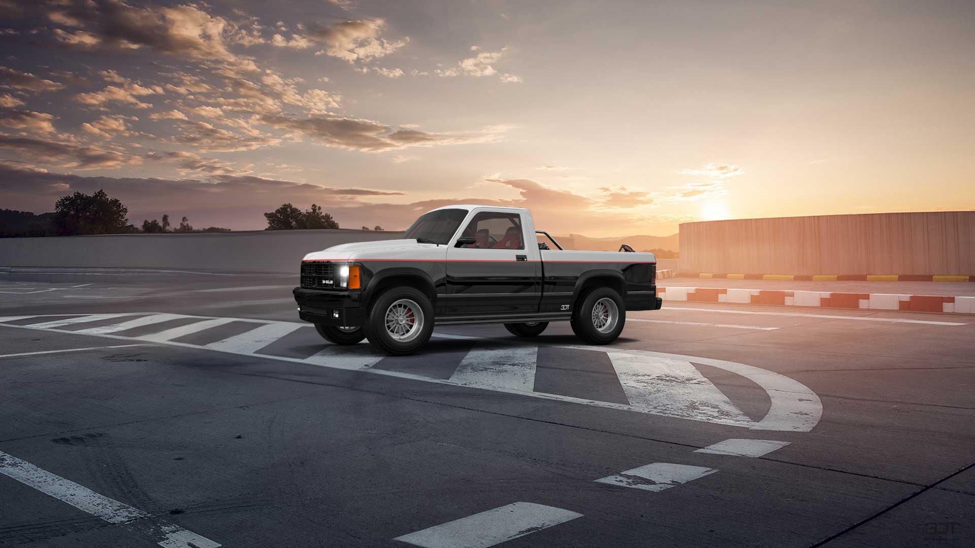 Dodge Dakota Regular Cab 2 Door pickup truck 1987