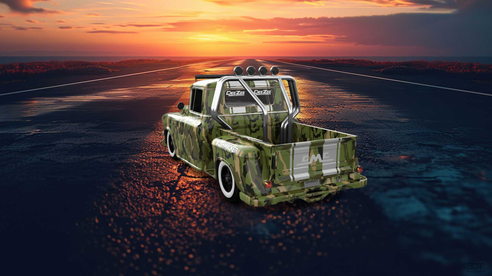 GMC 100 Stepside 2 Door pickup truck 1957