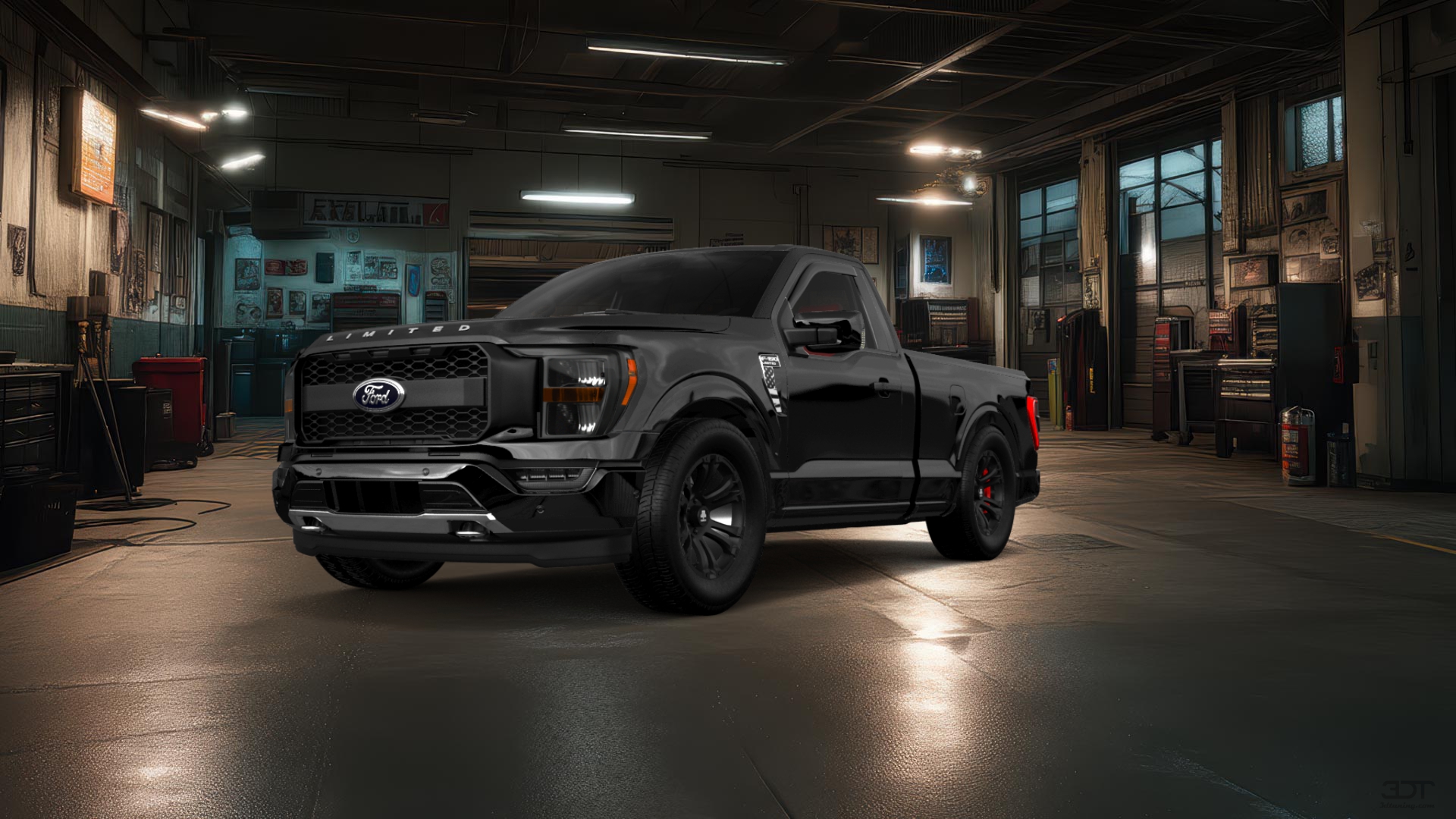 Ford F-150 6.5 box Truck 2022 tuning