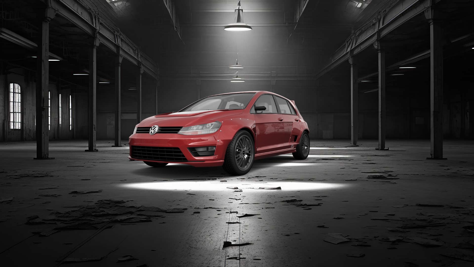 Volkswagen Golf 7 5 Door Hatchback 2013 tuning