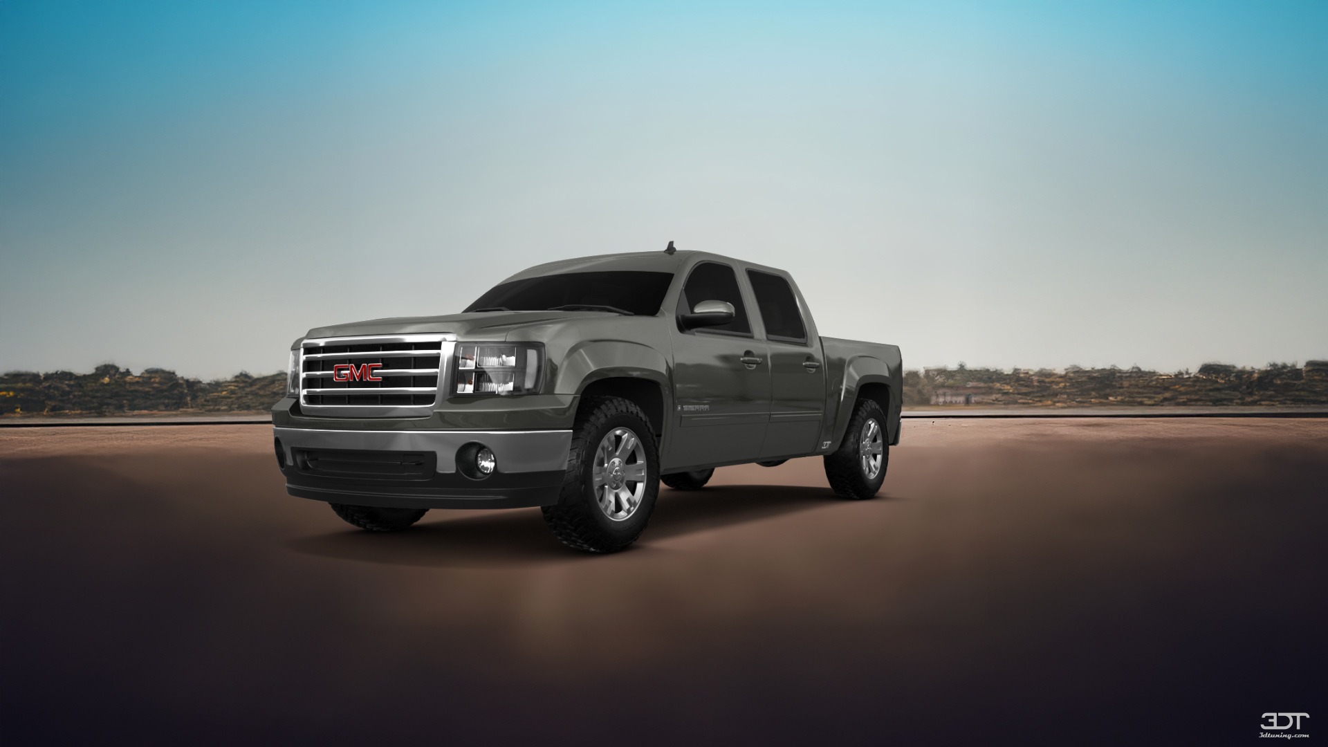 GMC Sierra 1500 Crew Cab 5.8 ft box 4 Door pickup truck 2007