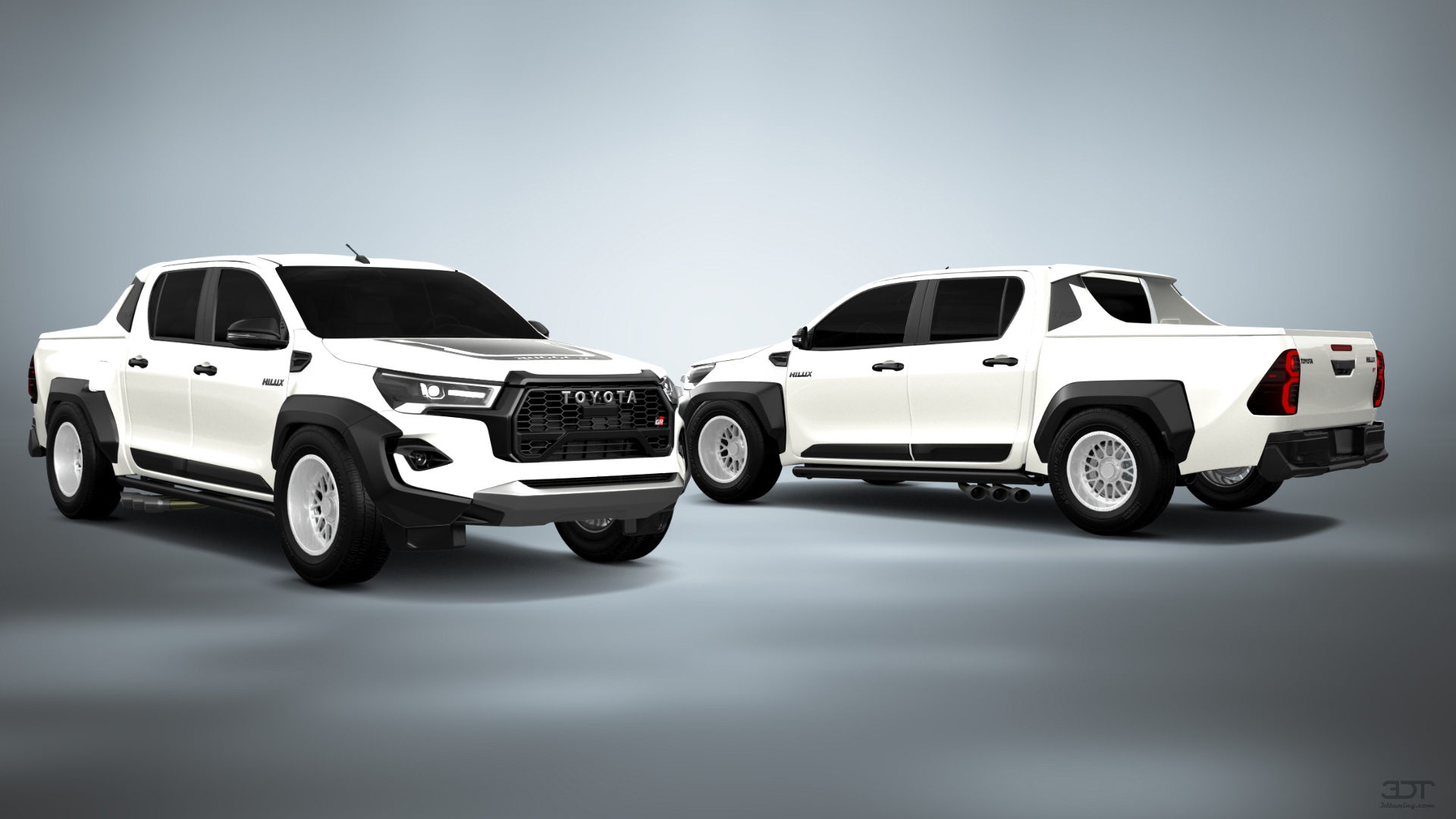 Toyota Hilux Double Cab 4 Door pickup truck 2015 tuning