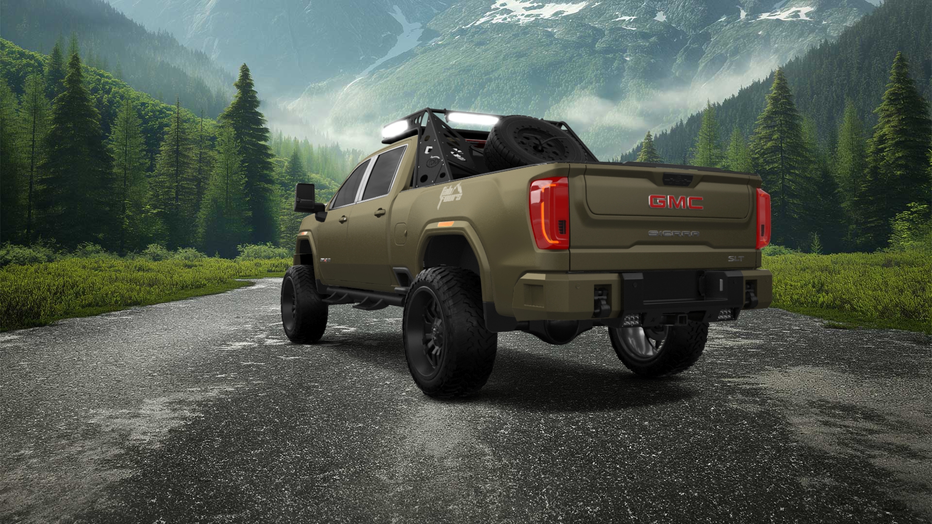 GMC Sierra 2500 HD 4 Door pickup truck 2020
